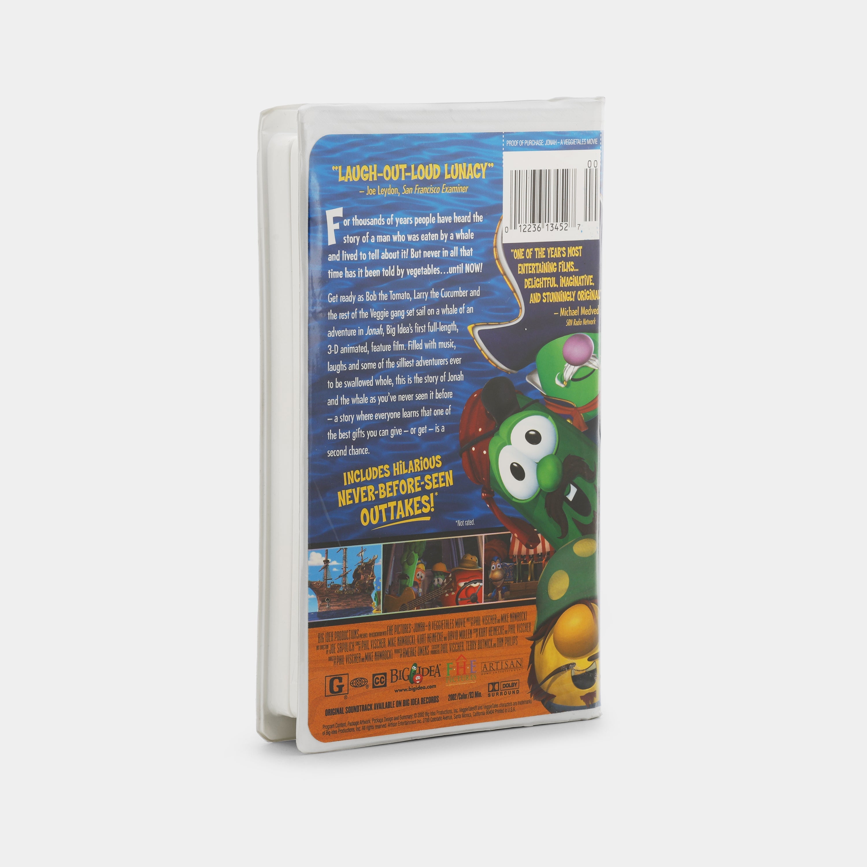 Jonah: A VeggieTales Movie VHS Tape