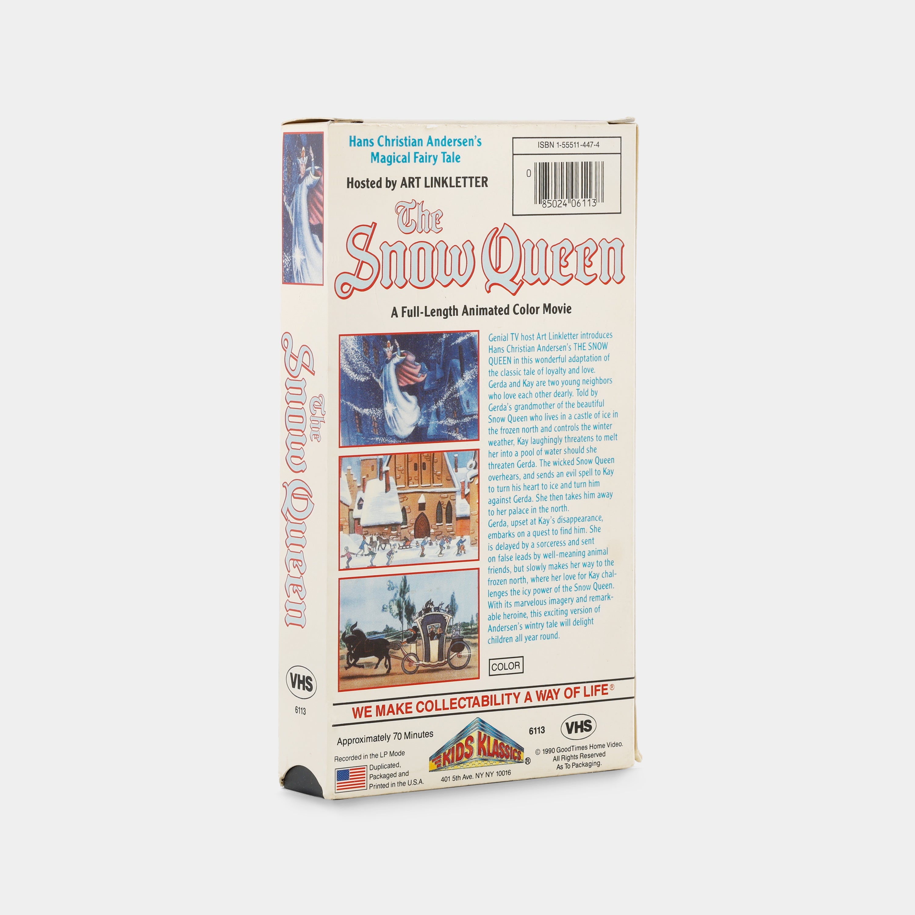 The Snow Queen VHS Tape