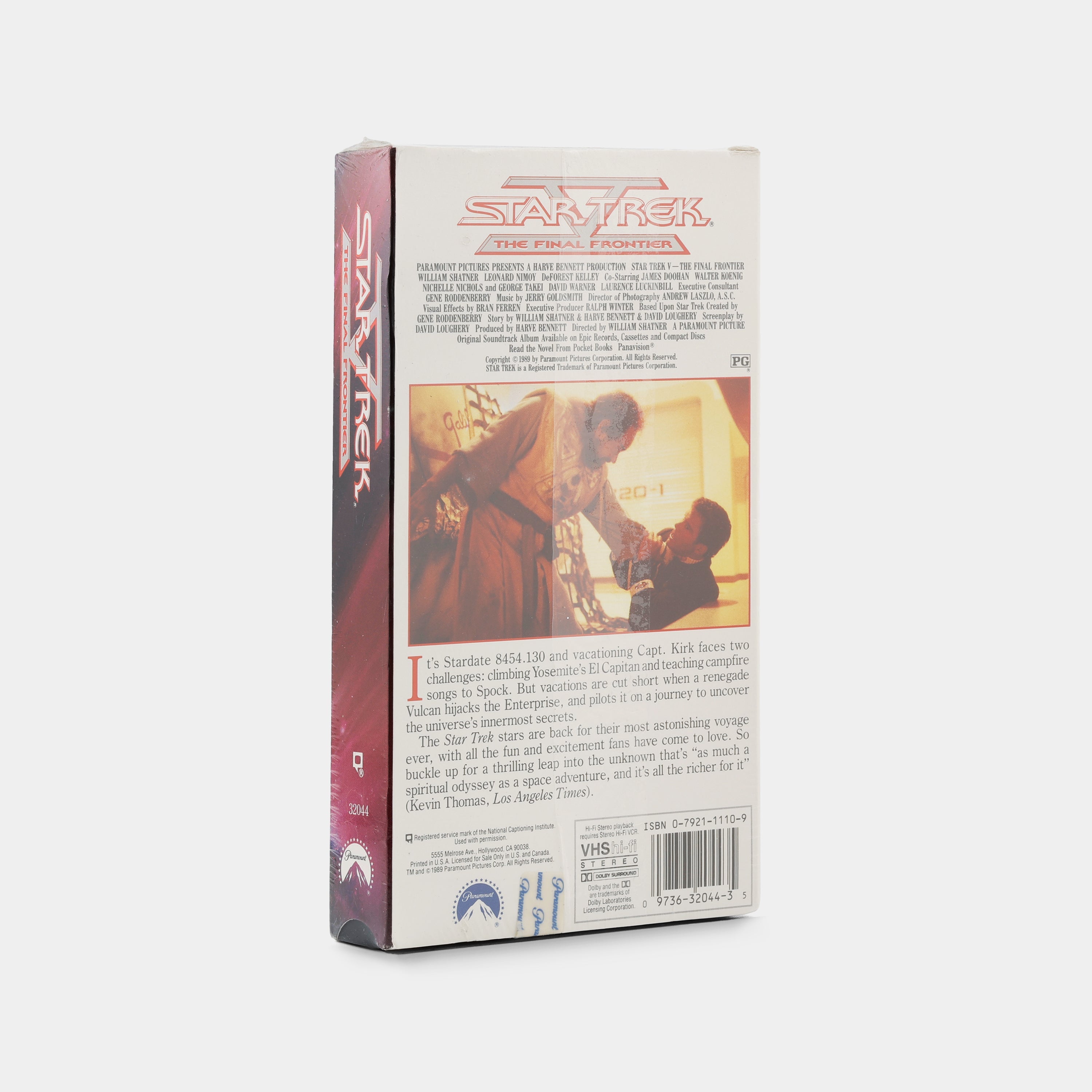 Star Trek V: The Final Frontier (Sealed) VHS Tape
