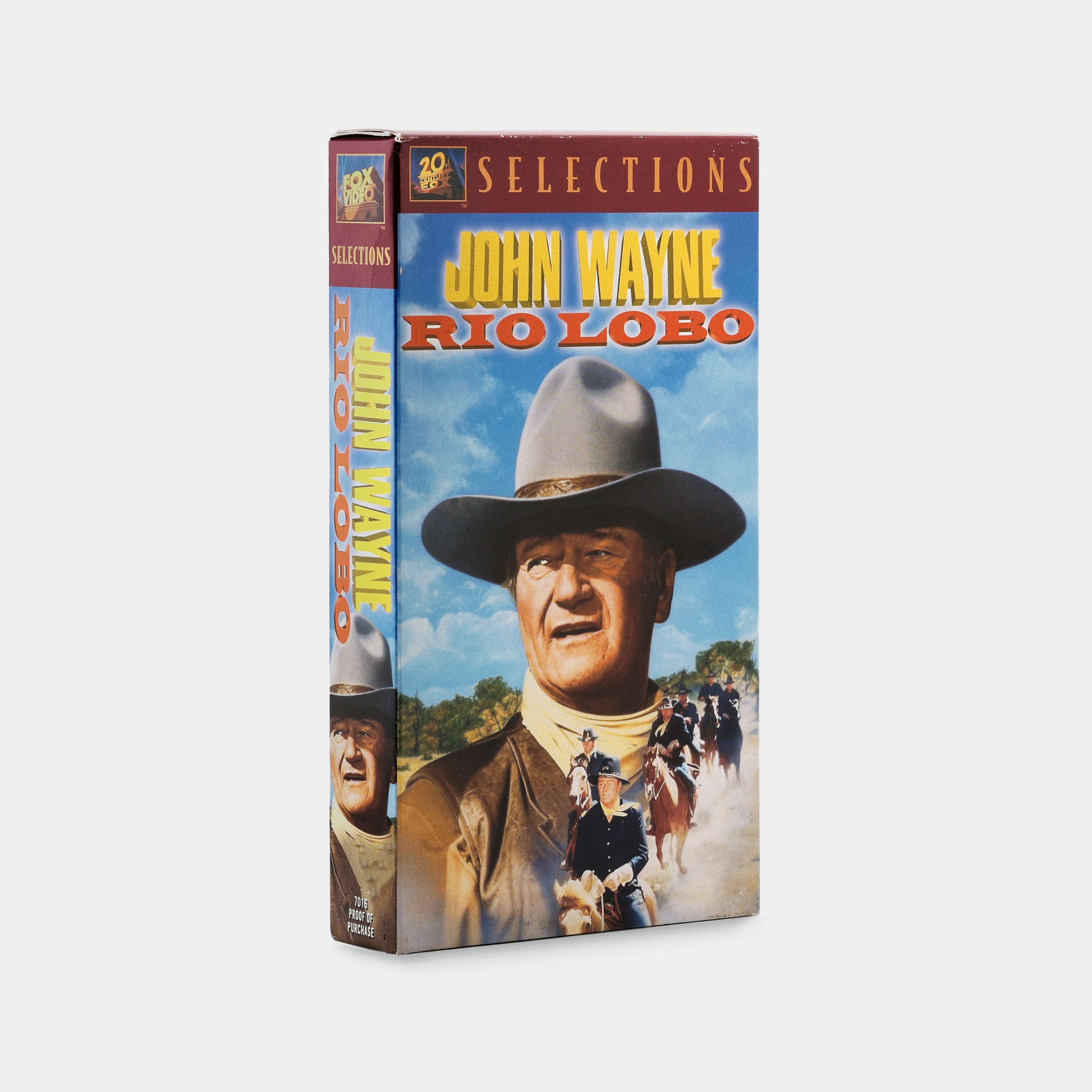 Rio Lobo VHS Tape