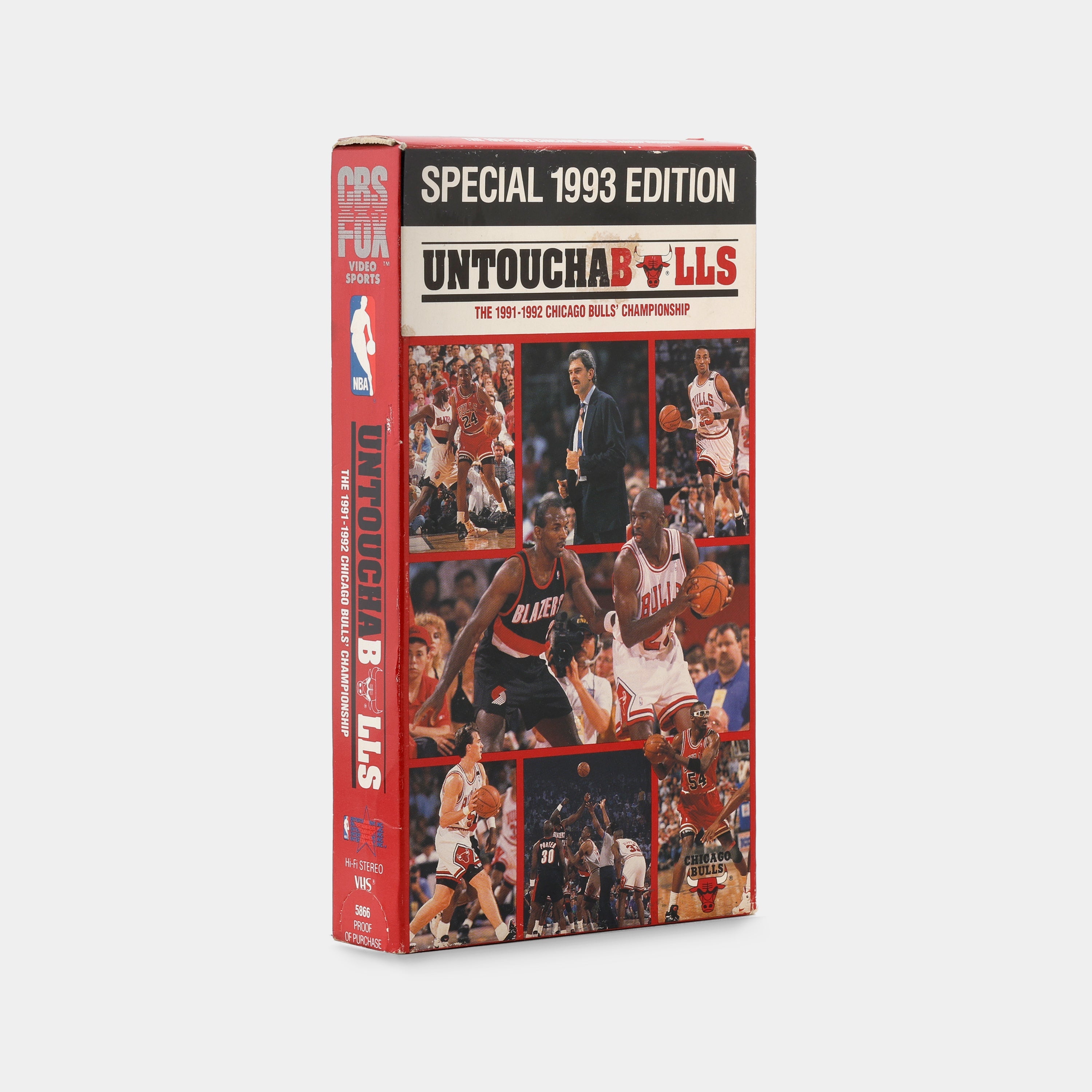 Untouchabulls: The 1991-1992 Chicago Bulls' Championship VHS Tape