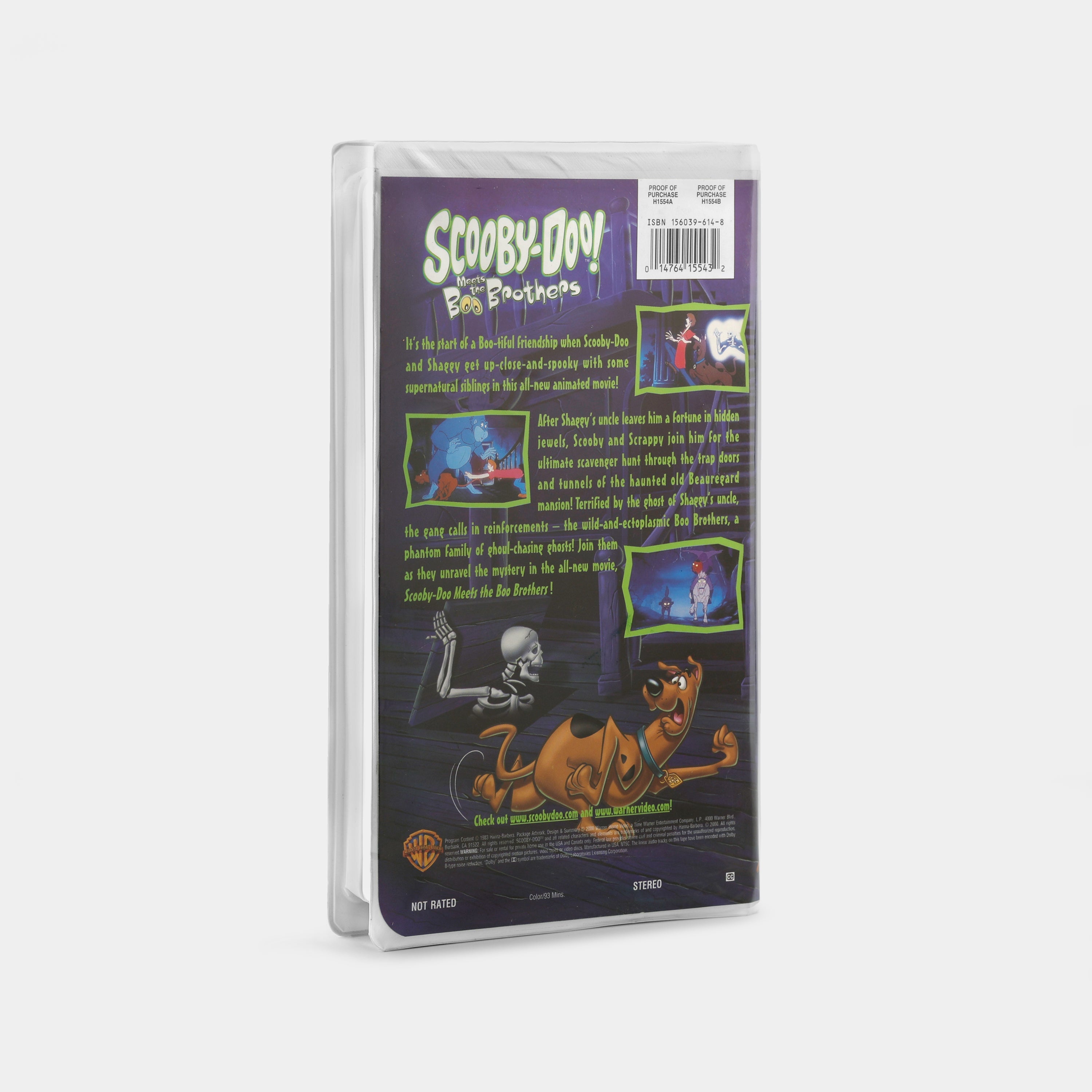 Scooby-Doo Meets the Boo Brothers VHS Tape