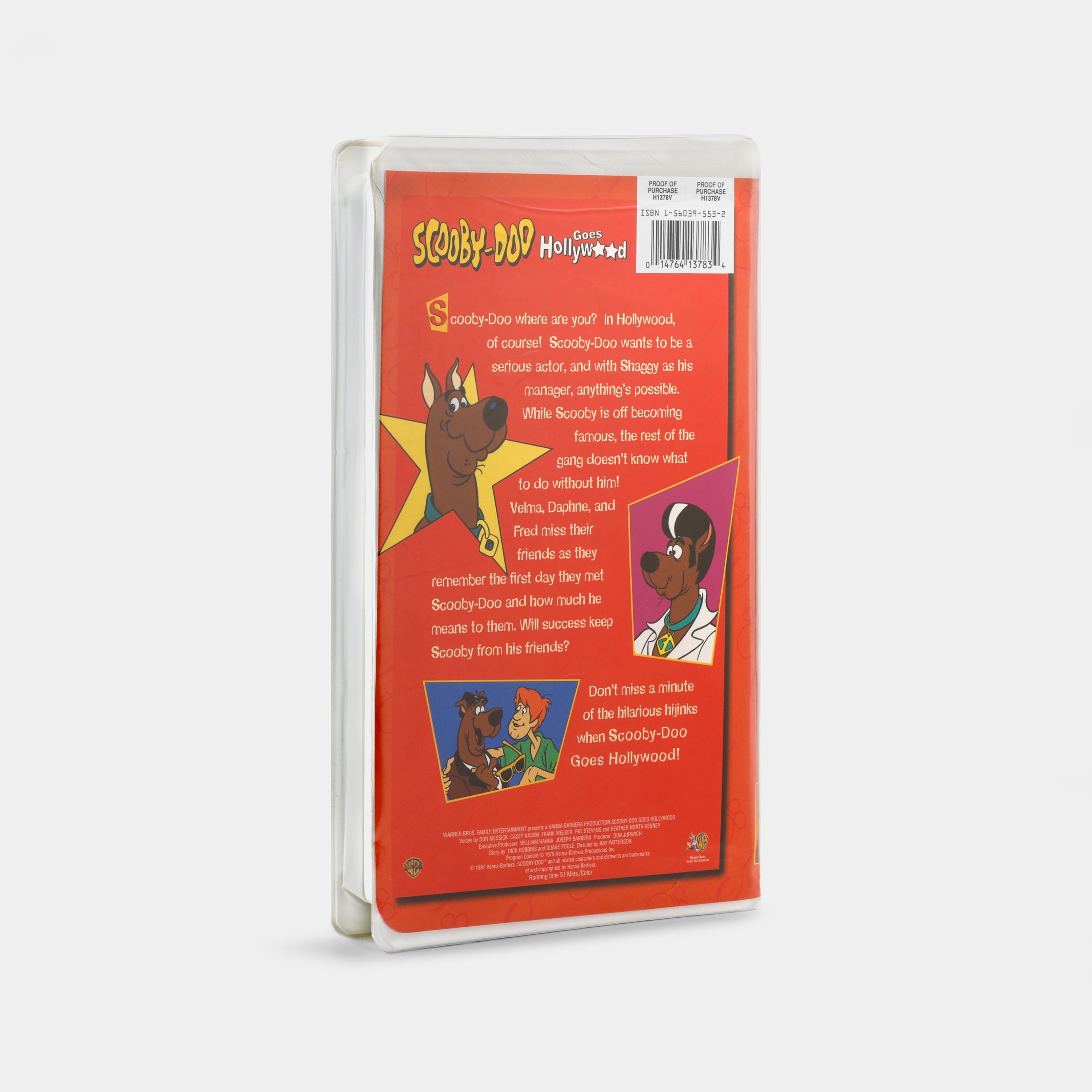 Scooby-Doo Goes Hollywood VHS Tape