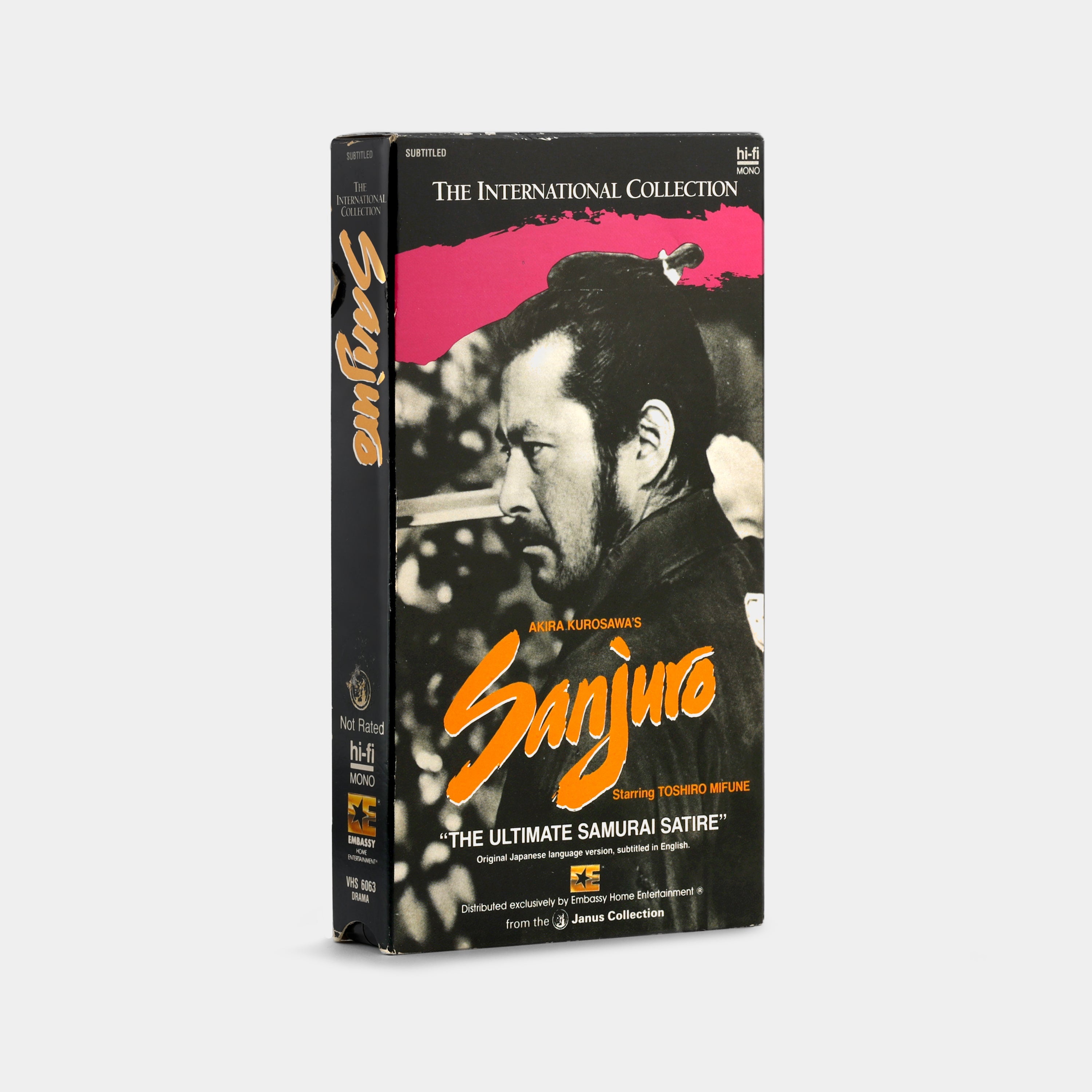 Sanjuro VHS Tape