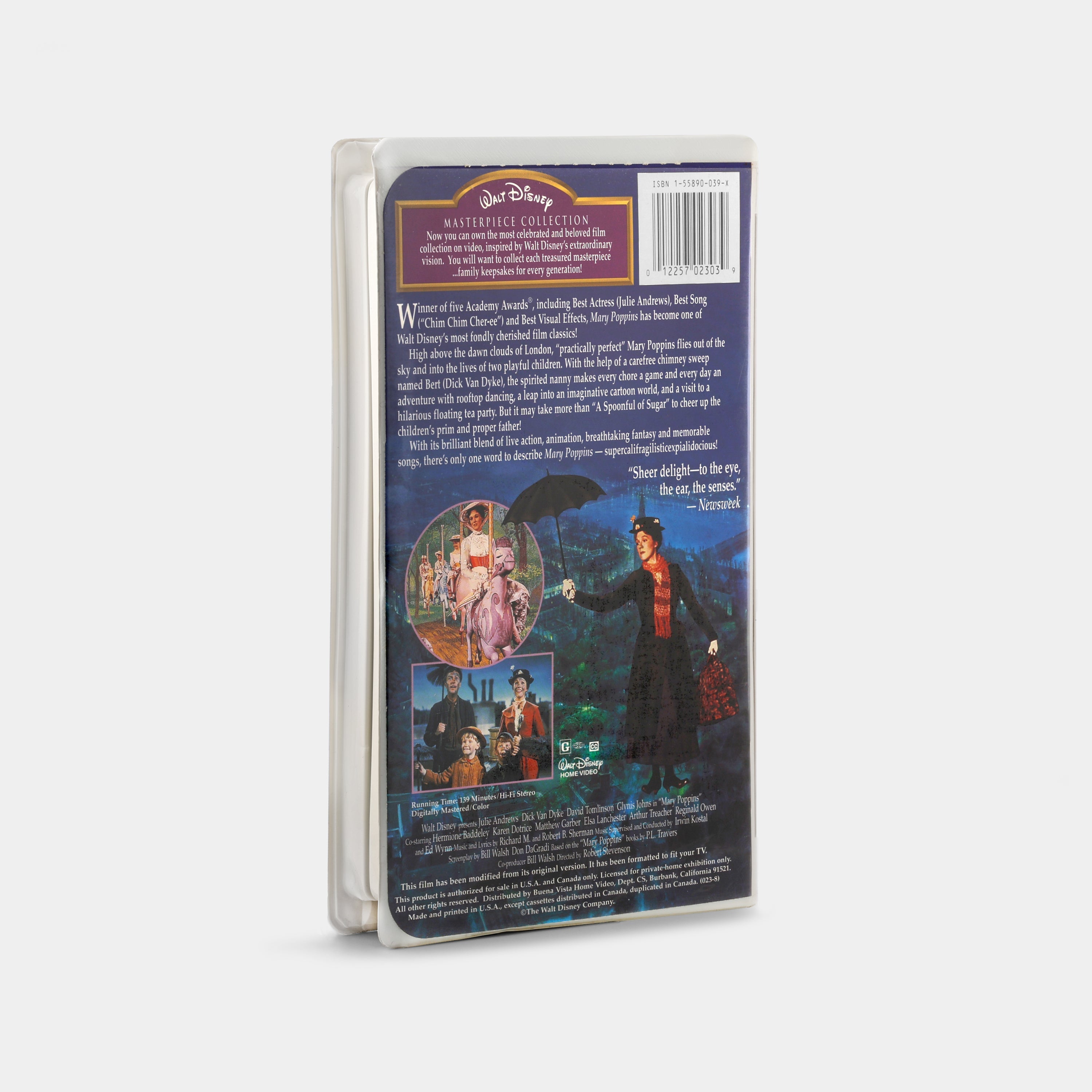 Mary Poppins (Masterpiece Collection) VHS Tape