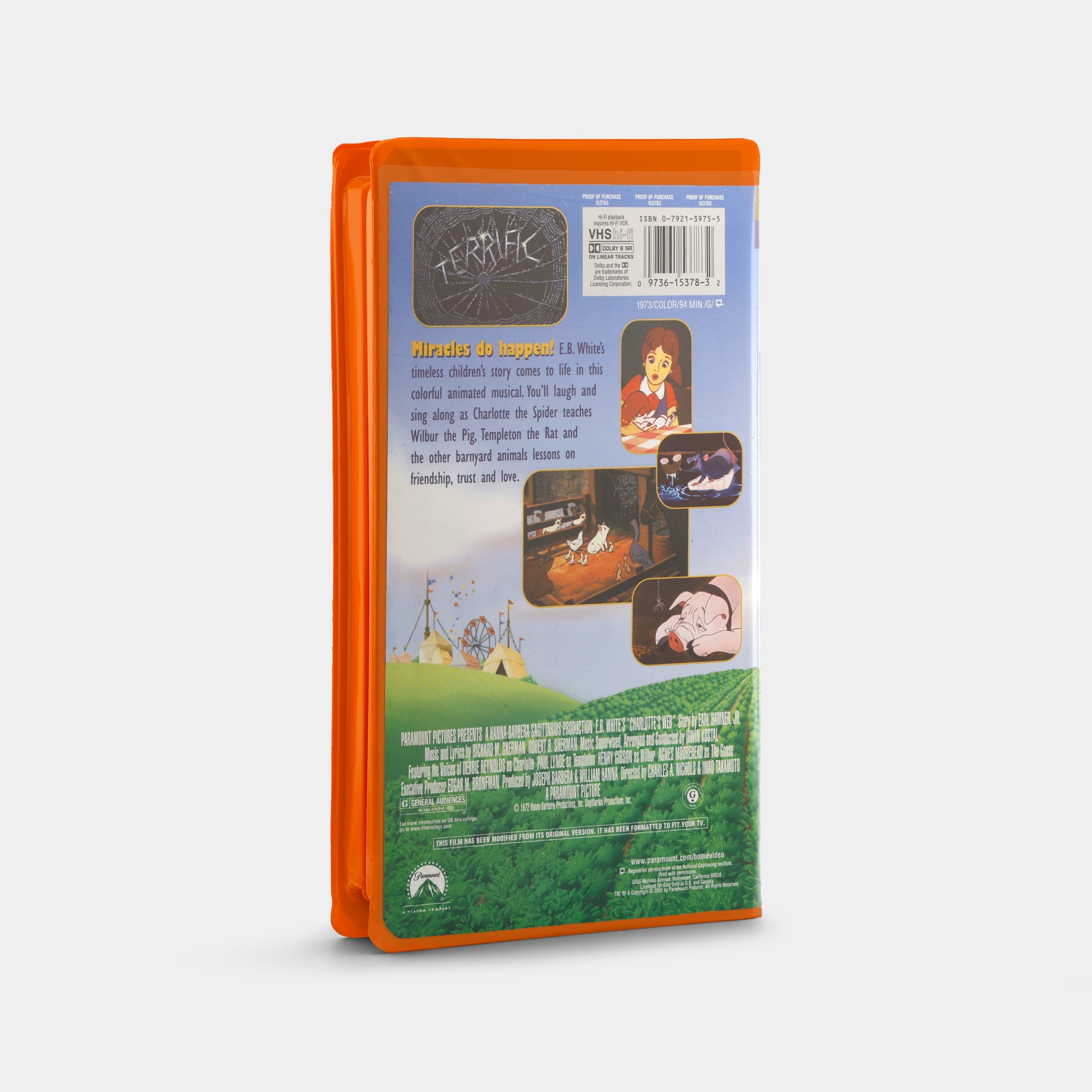 Charlotte's Web VHS Tape