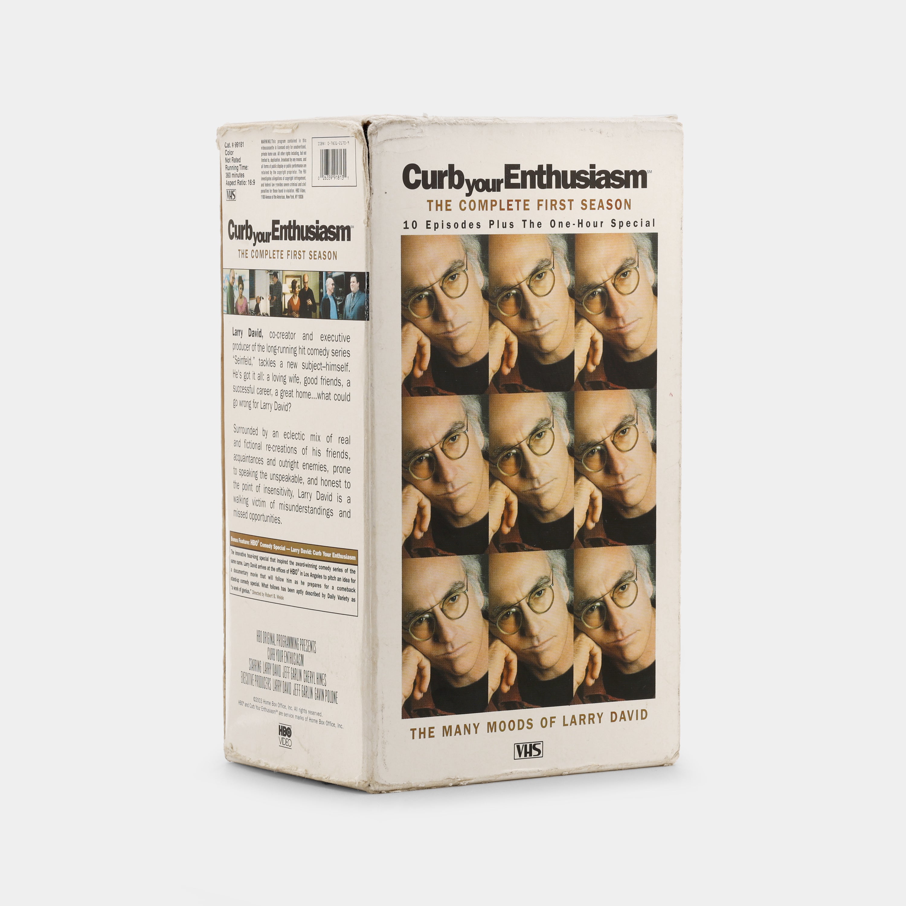 Curb Your Enthusiasm: The Complete First Season VHS Tape Set