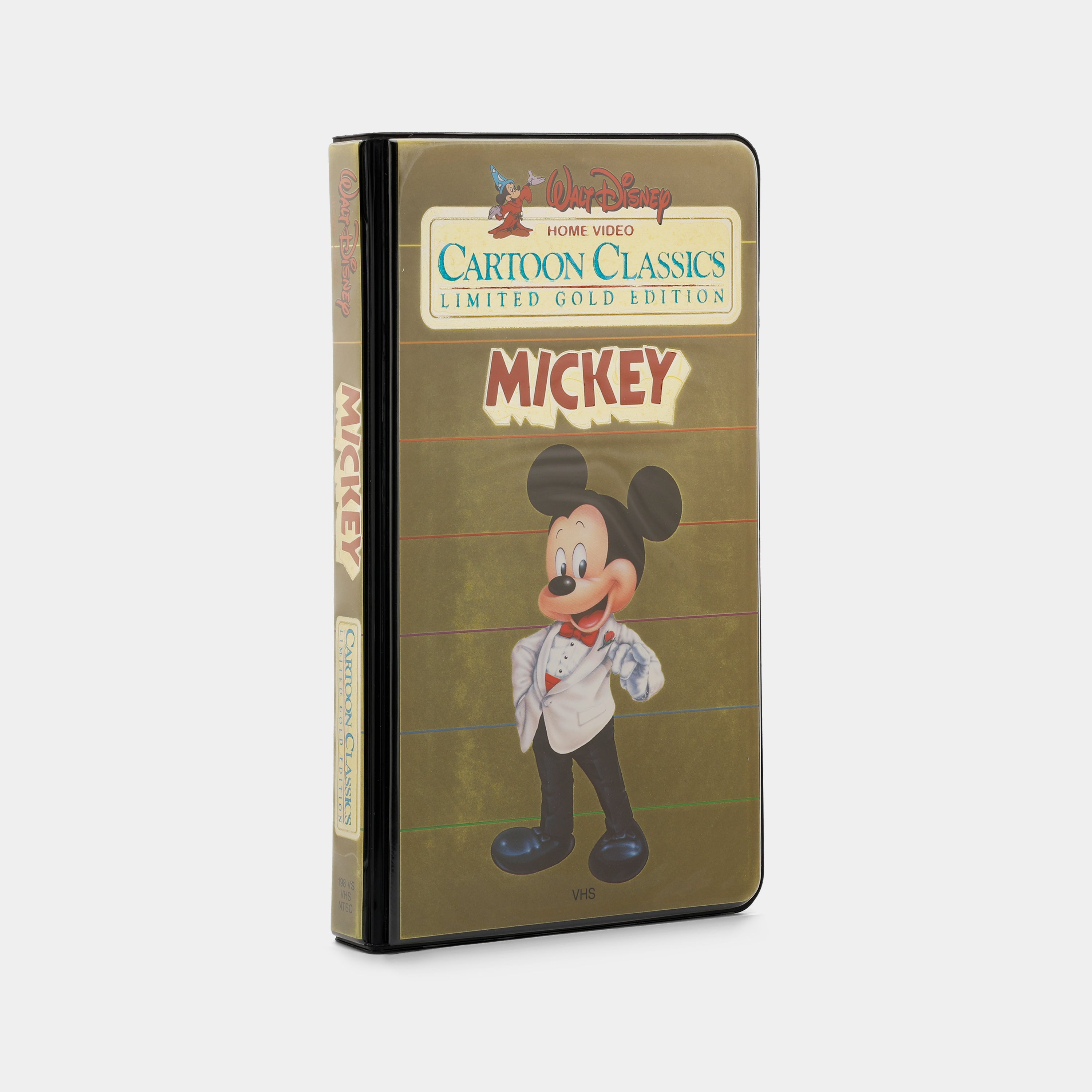 Walt Disney Cartoon Classics: Limited Gold Edition - Mickey VHS Tape
