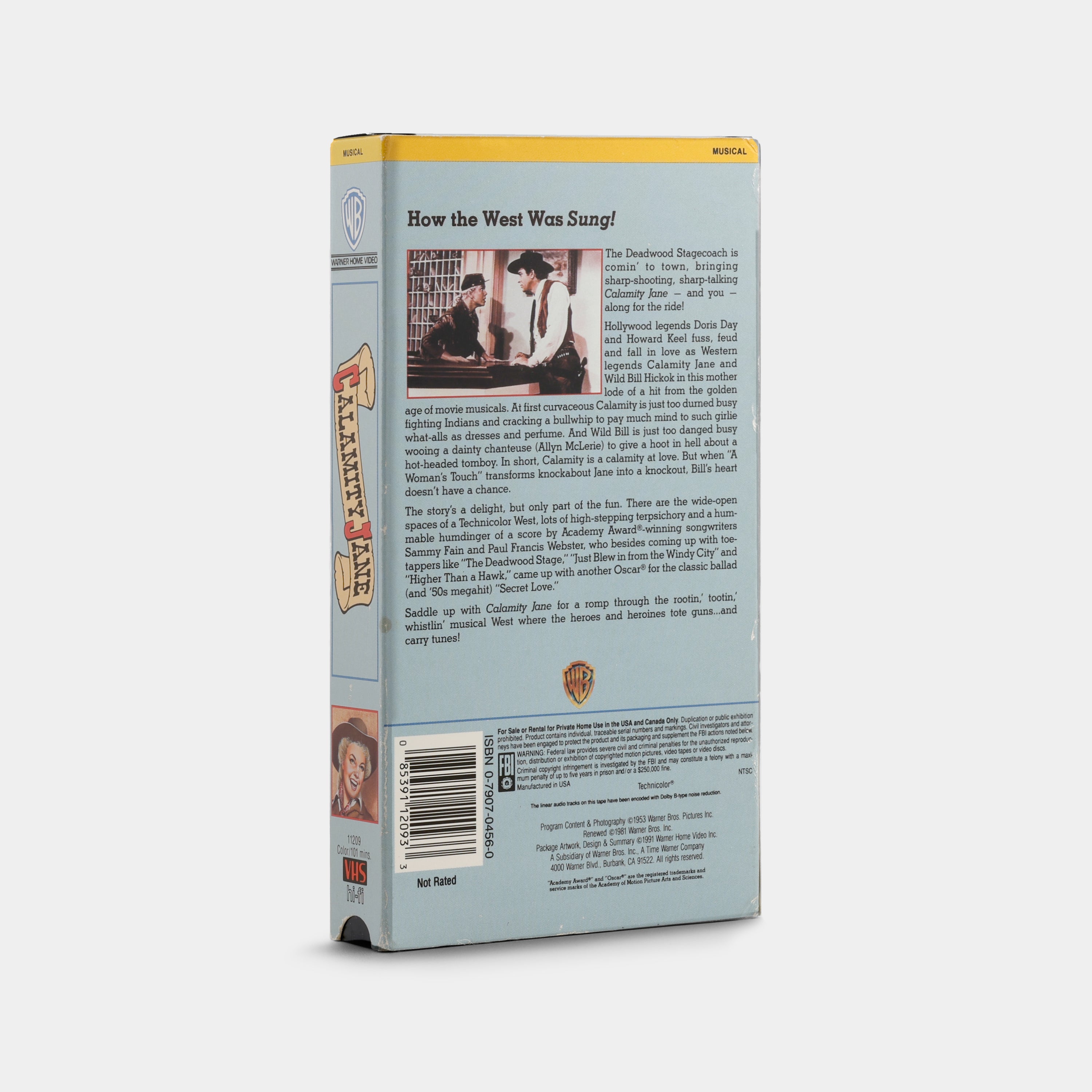 Calamity Jane VHS Tape