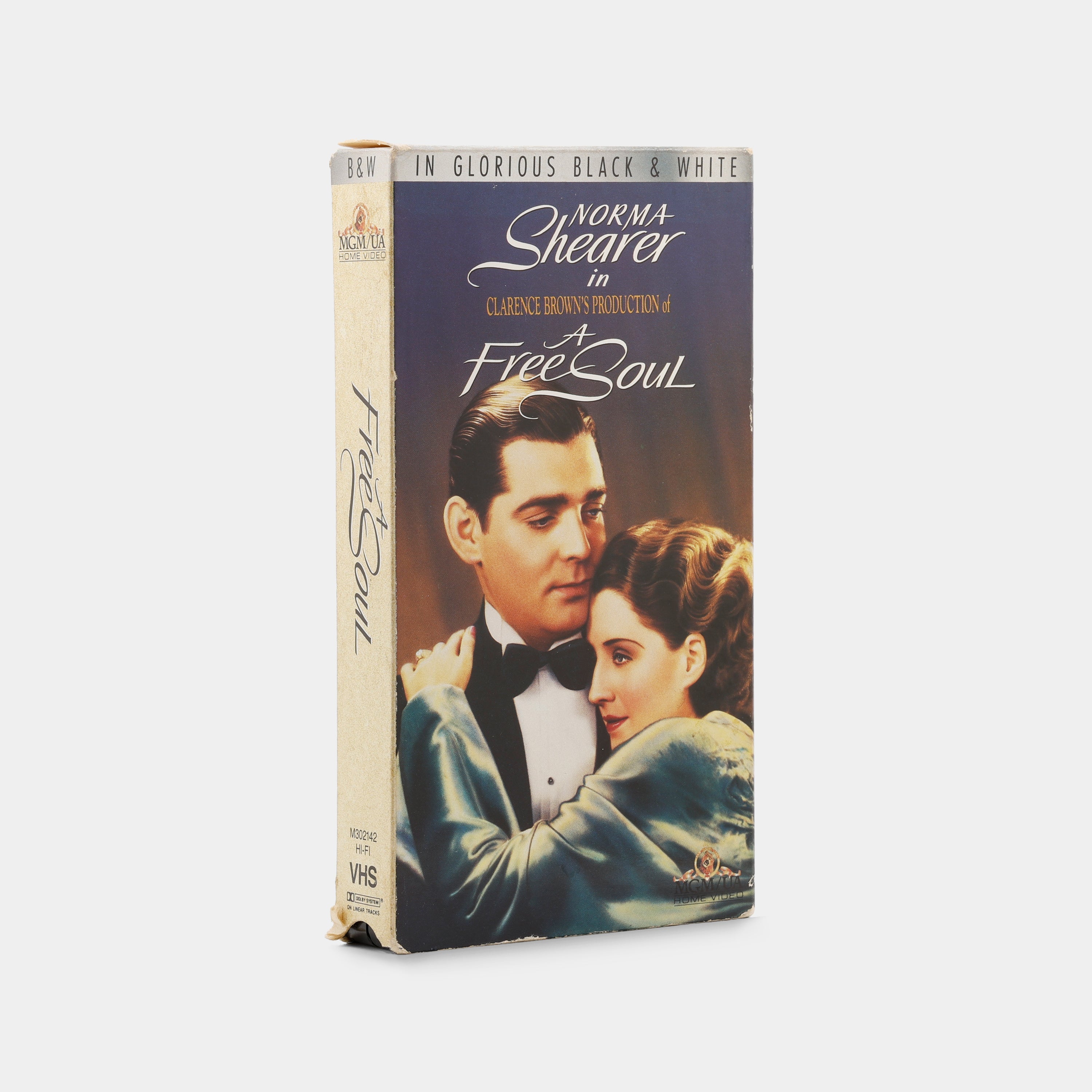 A Free Soul VHS Tape