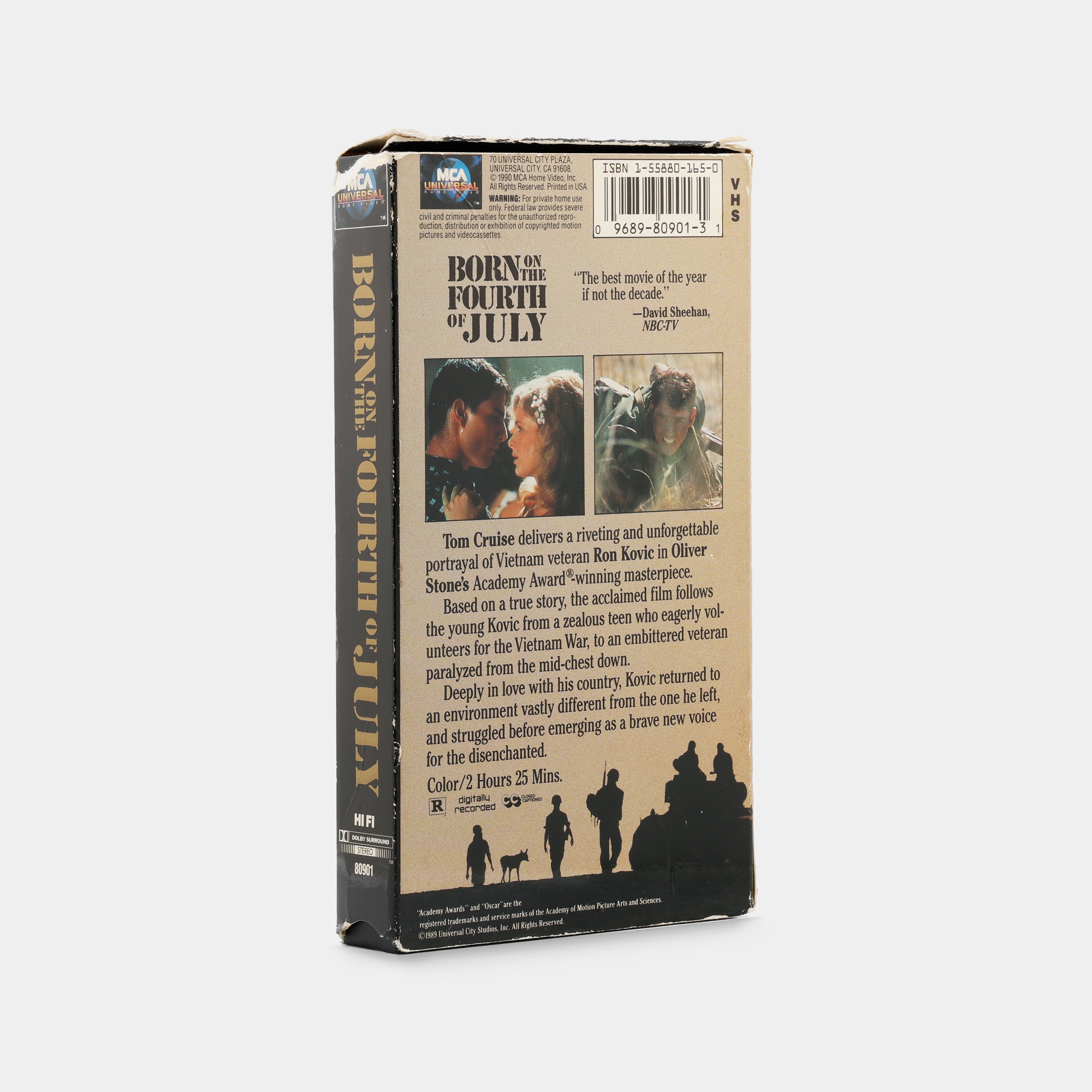 Born on the Fourth of July VHS Tape