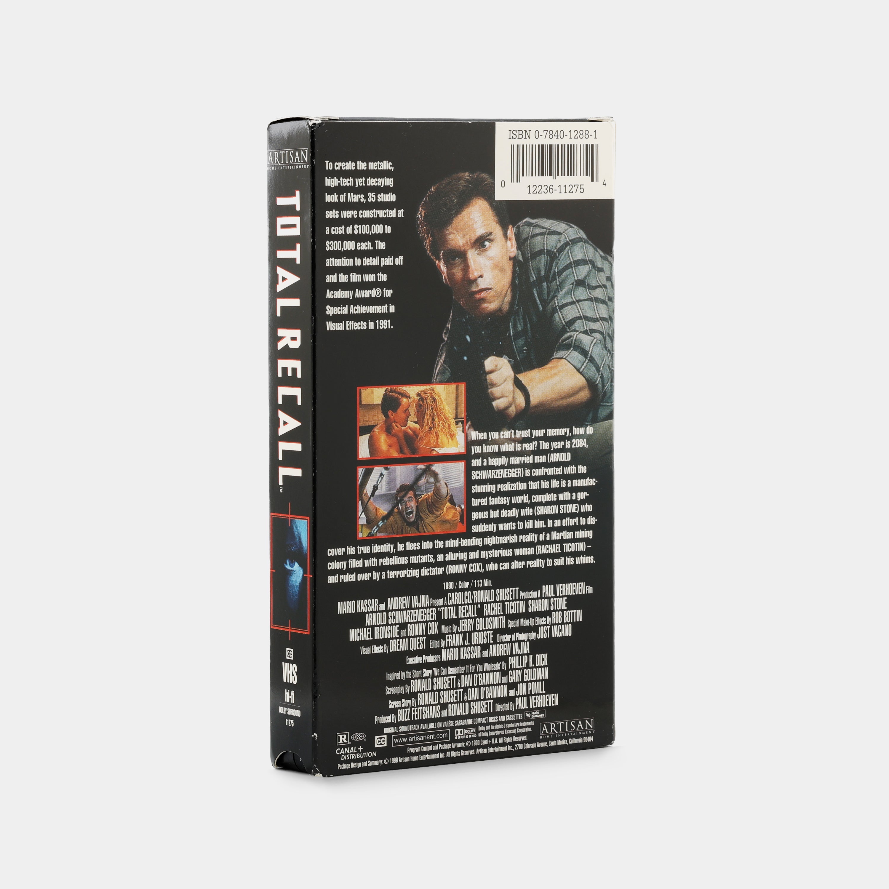 Total Recall VHS Tape