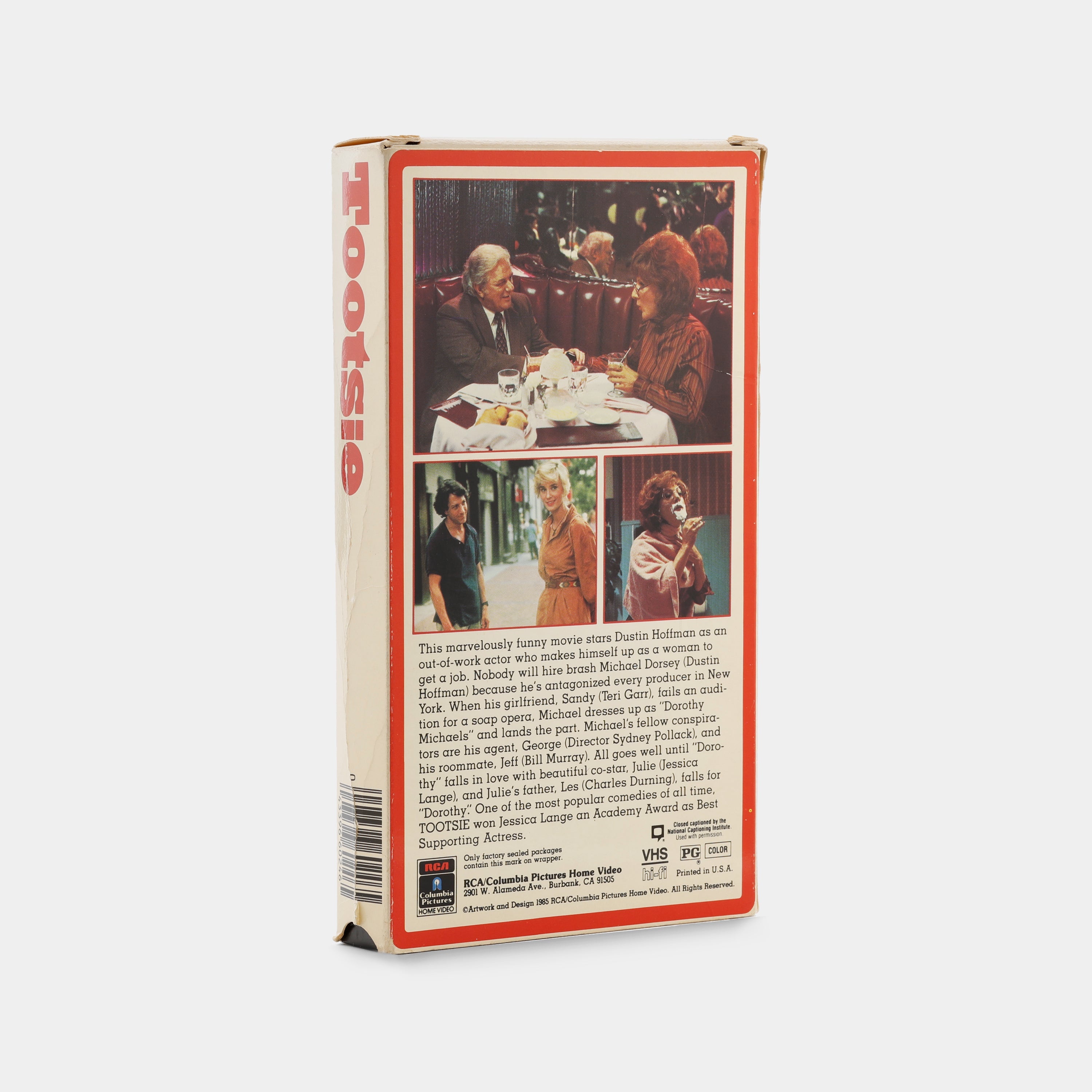 Tootsie VHS Tape