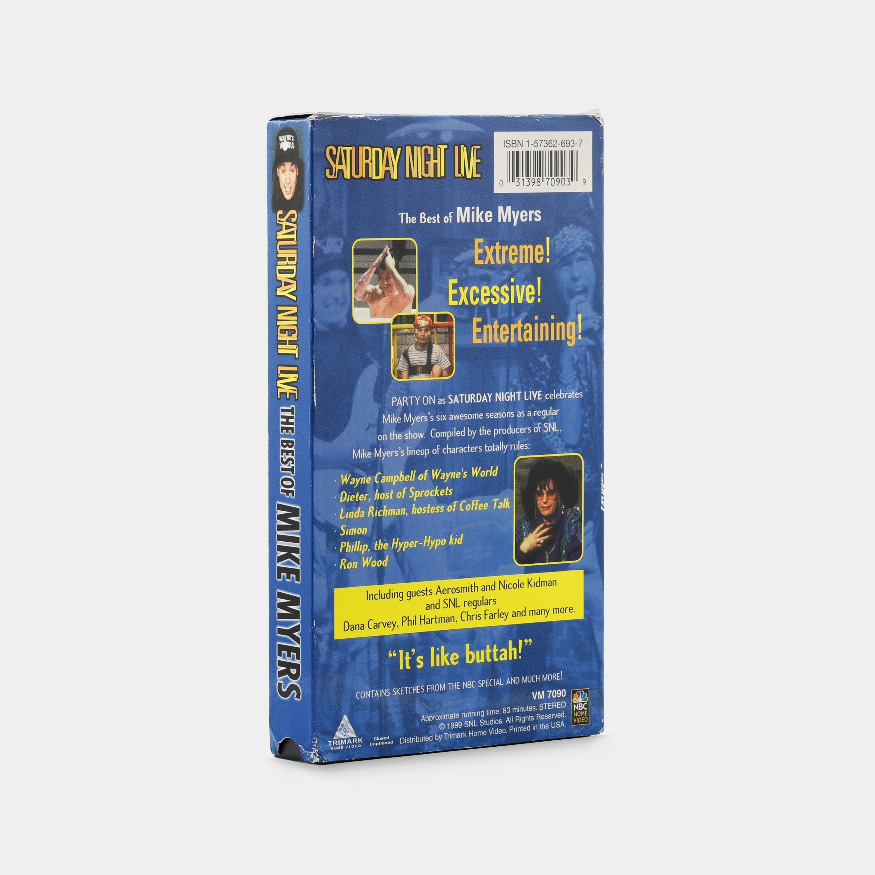 Saturday Night Live: The Best of Mike Myers VHS Tape