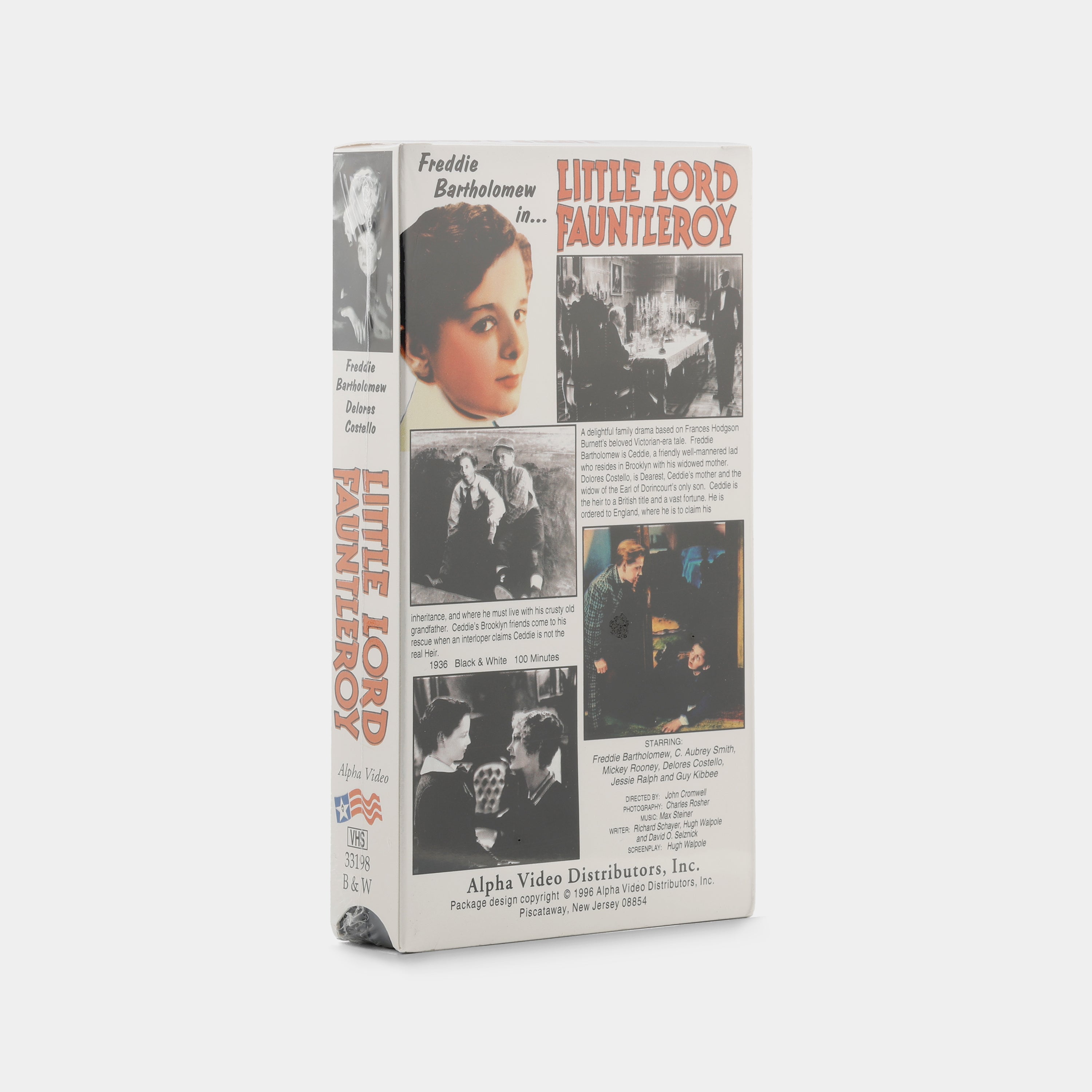 Little Lord Fauntleroy (Sealed) VHS Tape