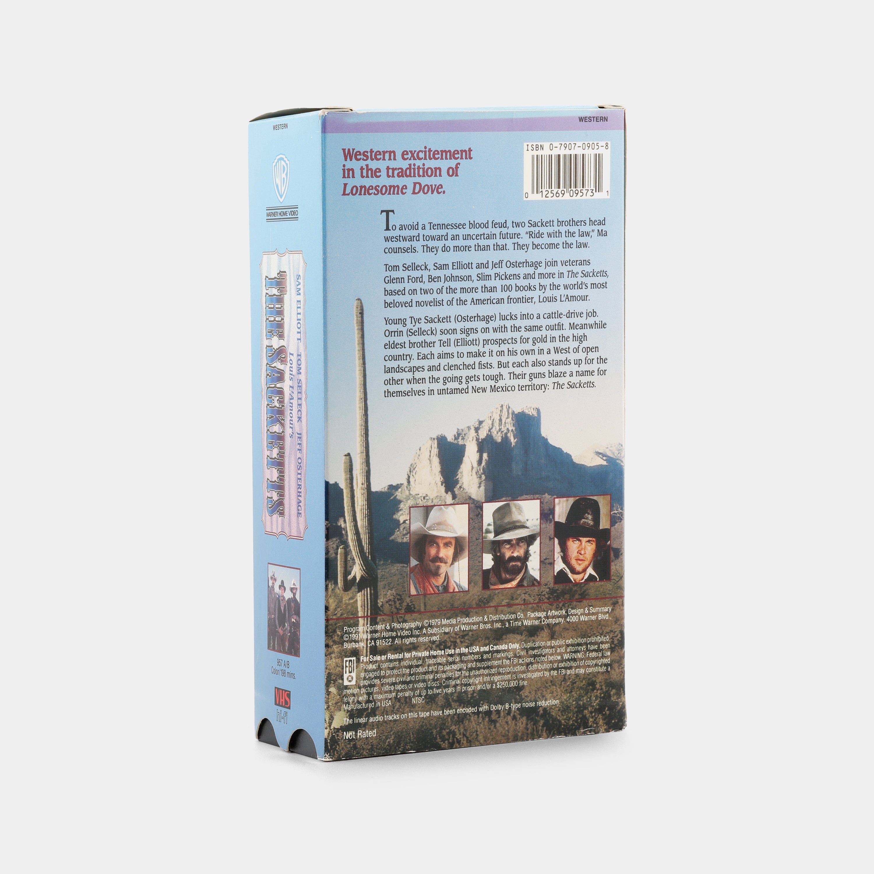 The Sacketts VHS Tape