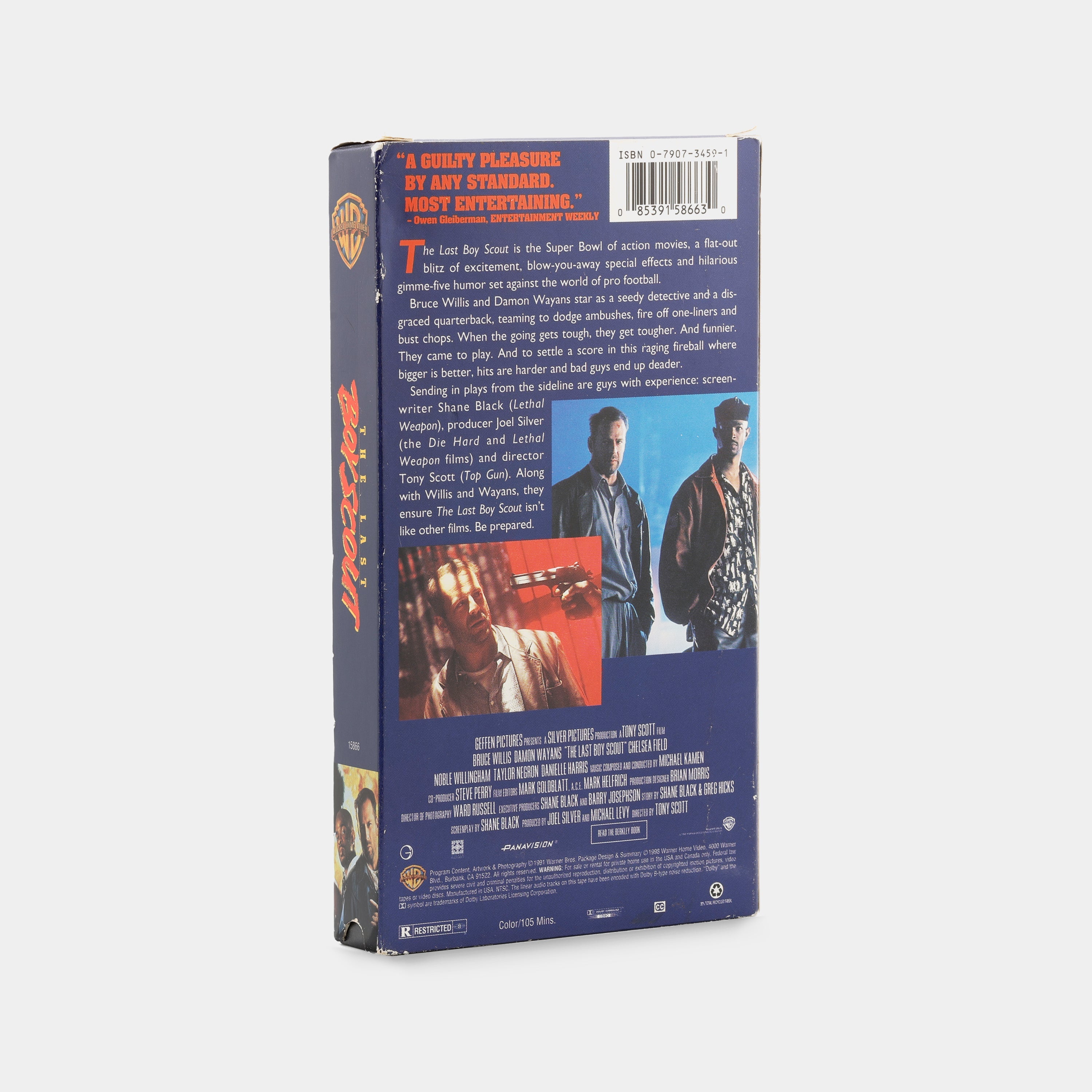 The Last Boy Scout VHS Tape