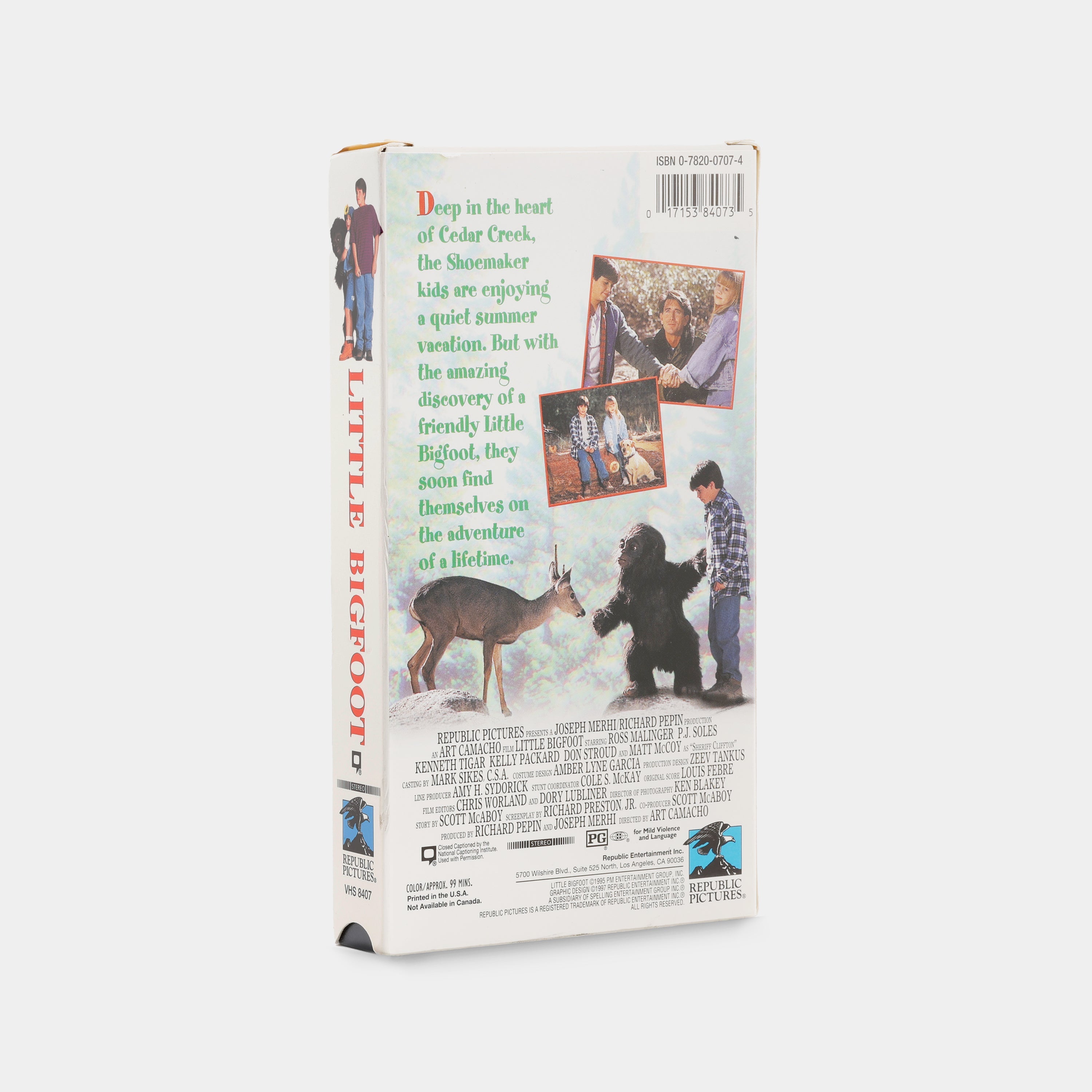 Little Bigfoot VHS Tape