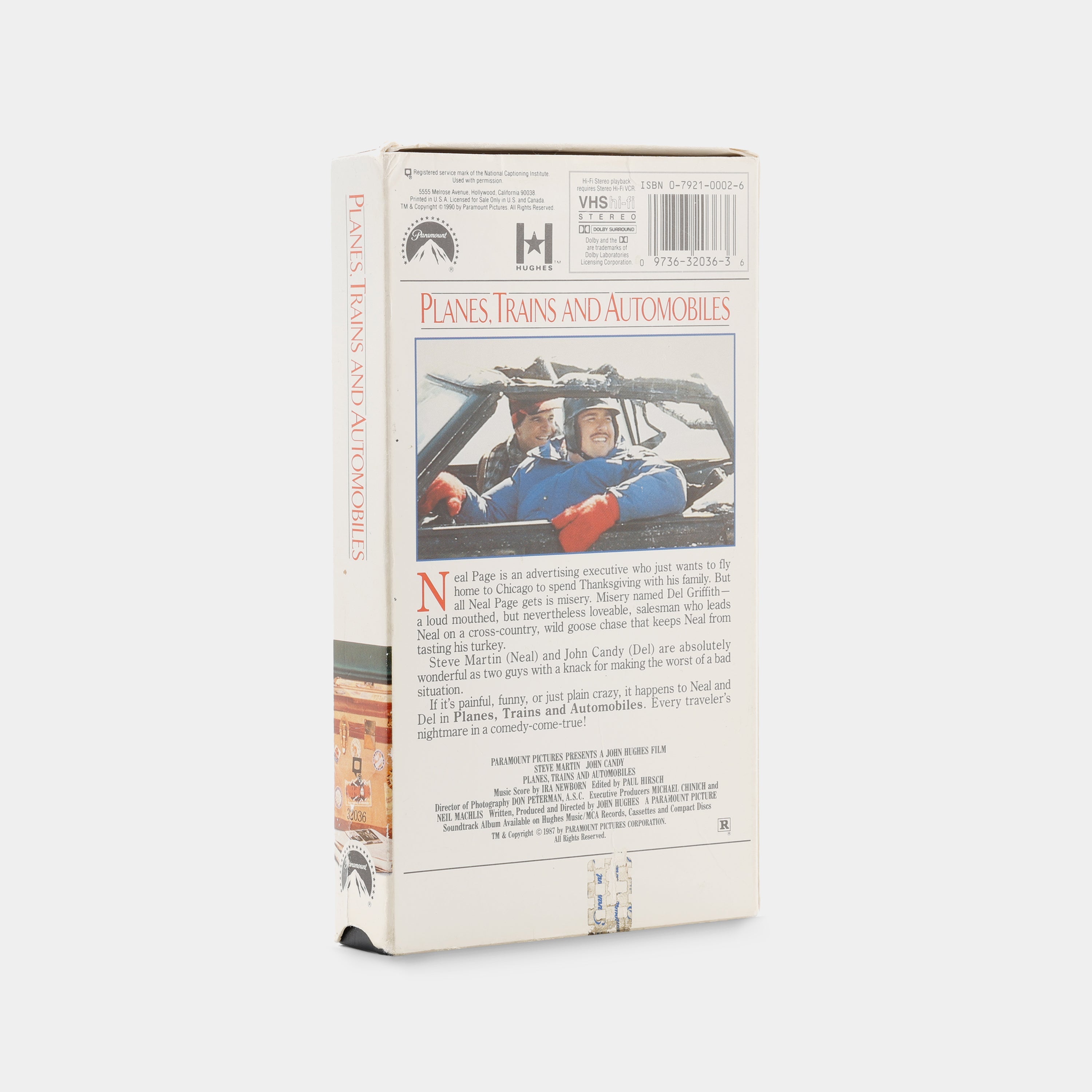 Planes, Trains and Automobiles VHS Tape