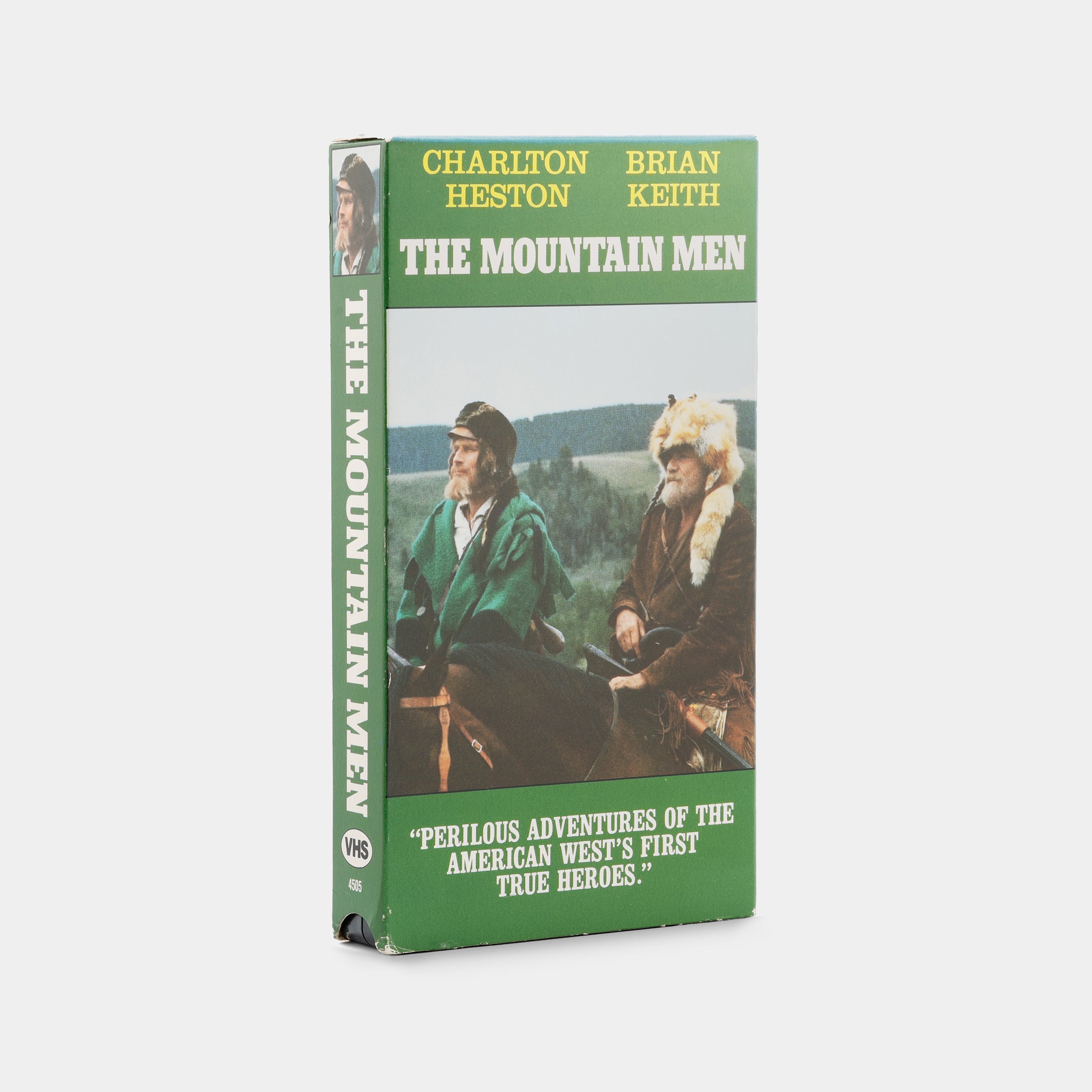 The Mountain Men VHS Tape