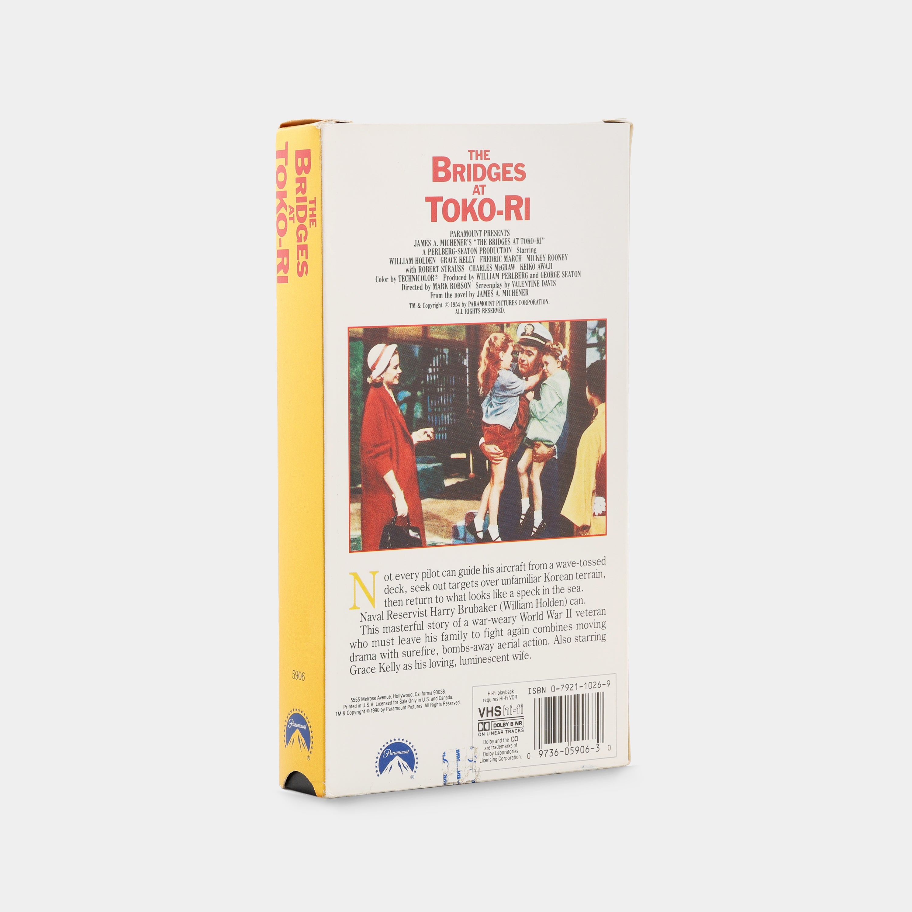 The Bridges at Toko-Ri VHS Tape