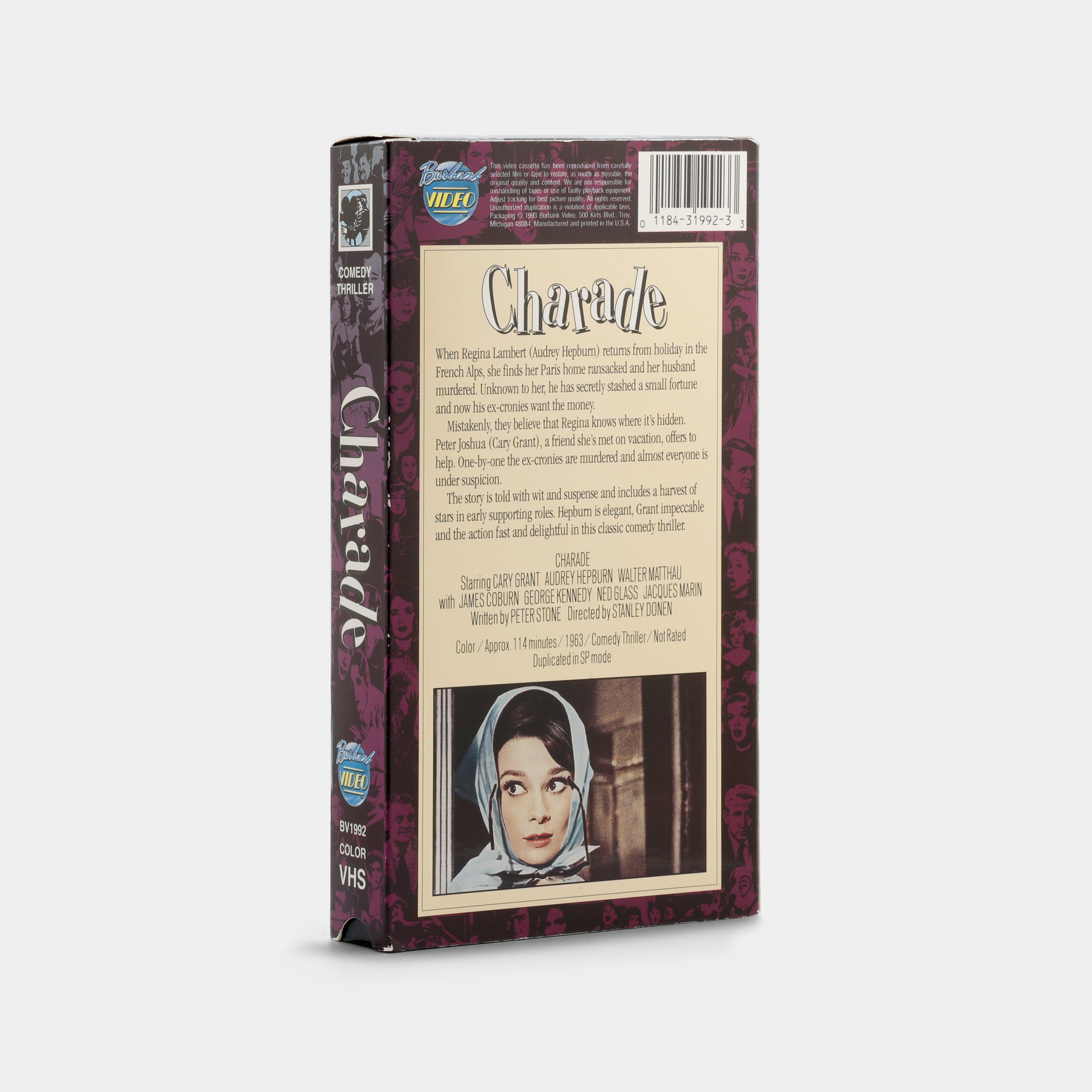 Charade VHS Tape