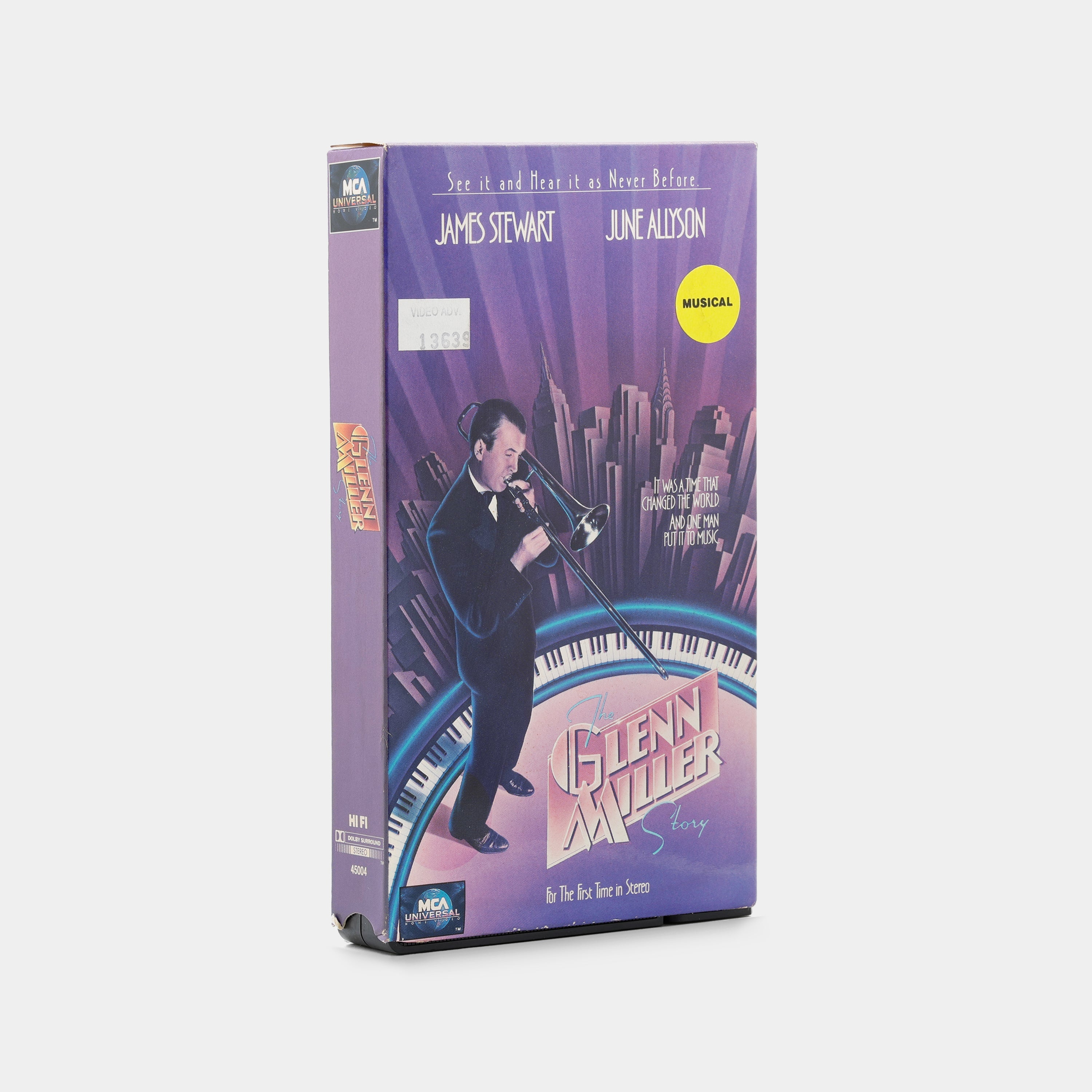 The Glenn Miller Story VHS Tape