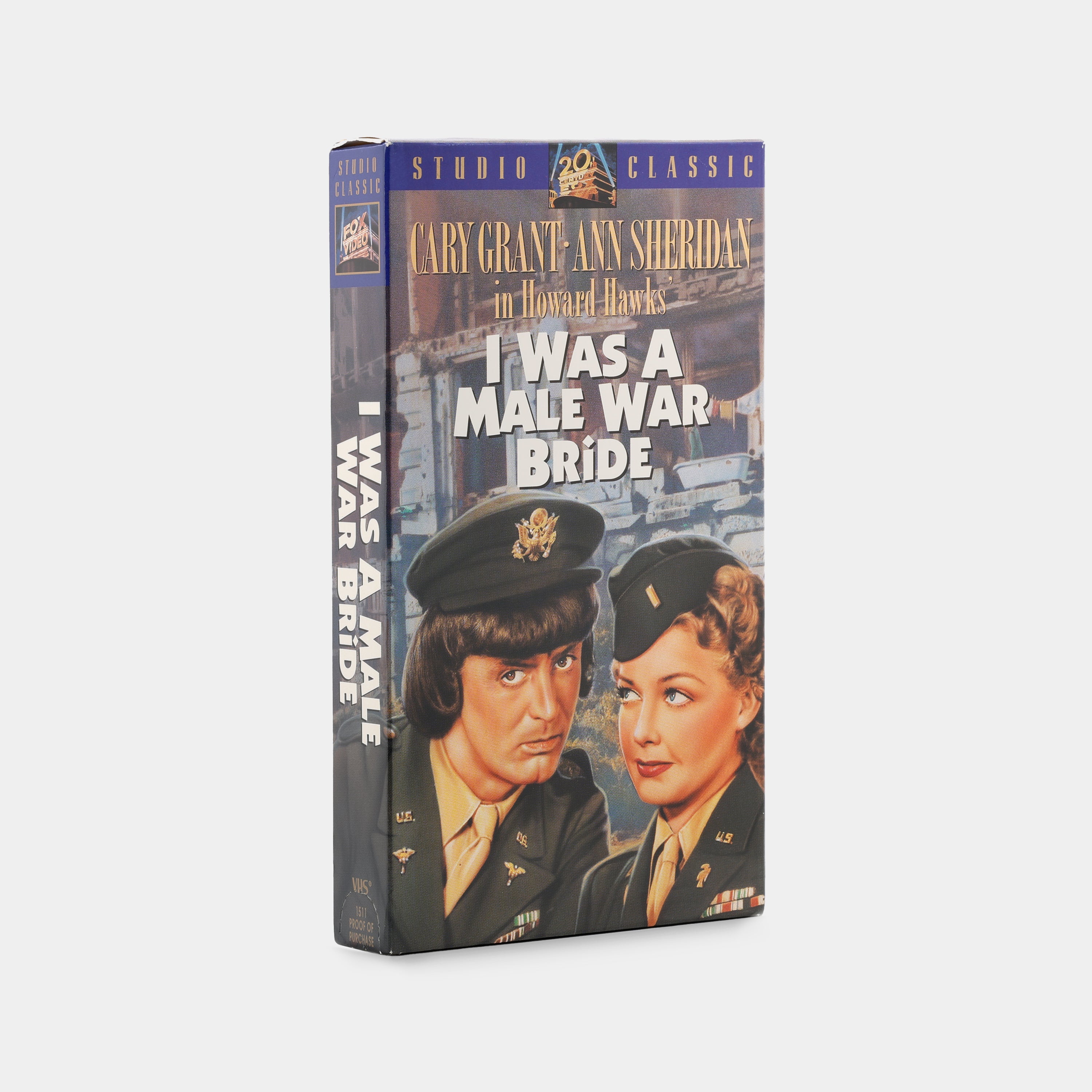 I Was a Male War Bride VHS Tape