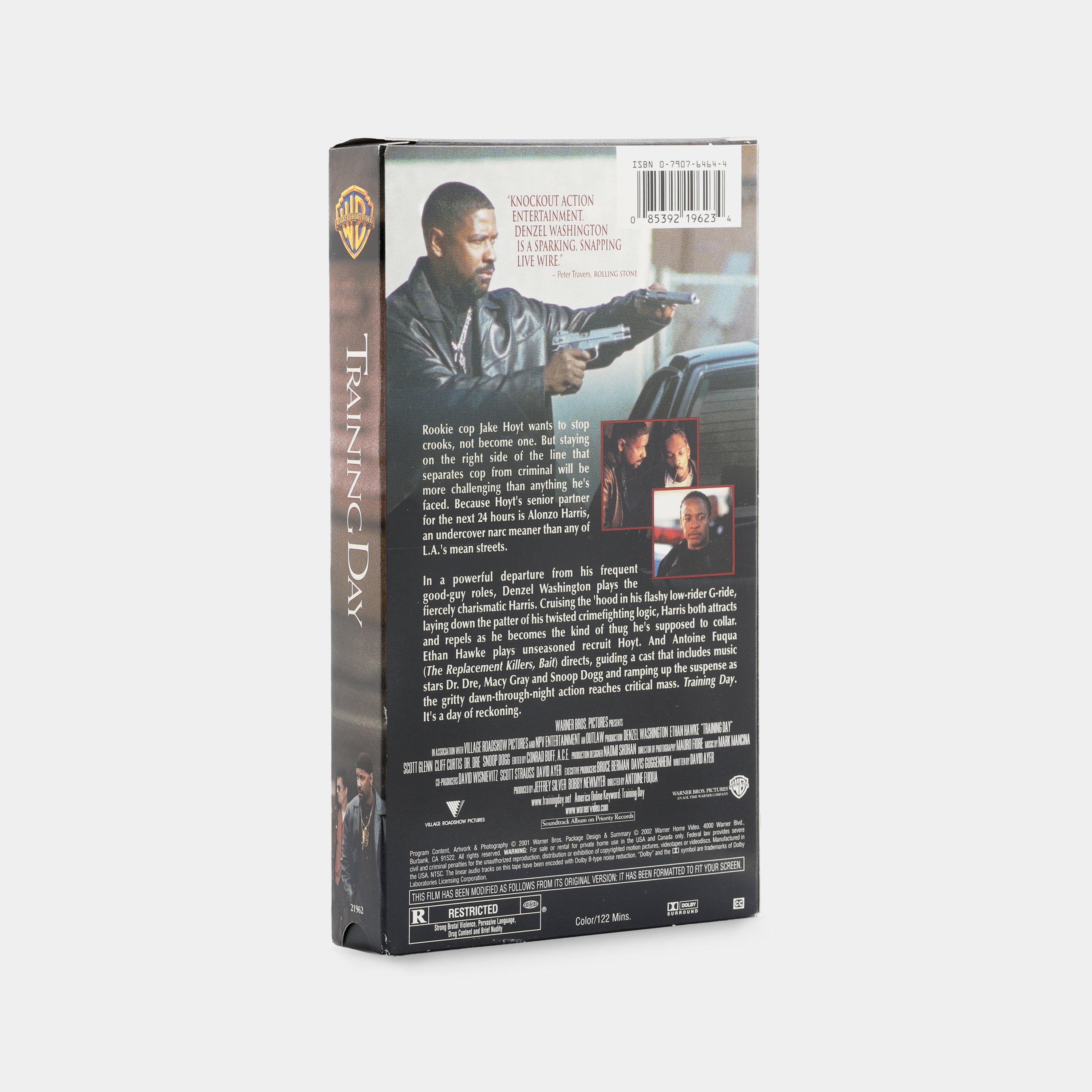 Training Day VHS Tape