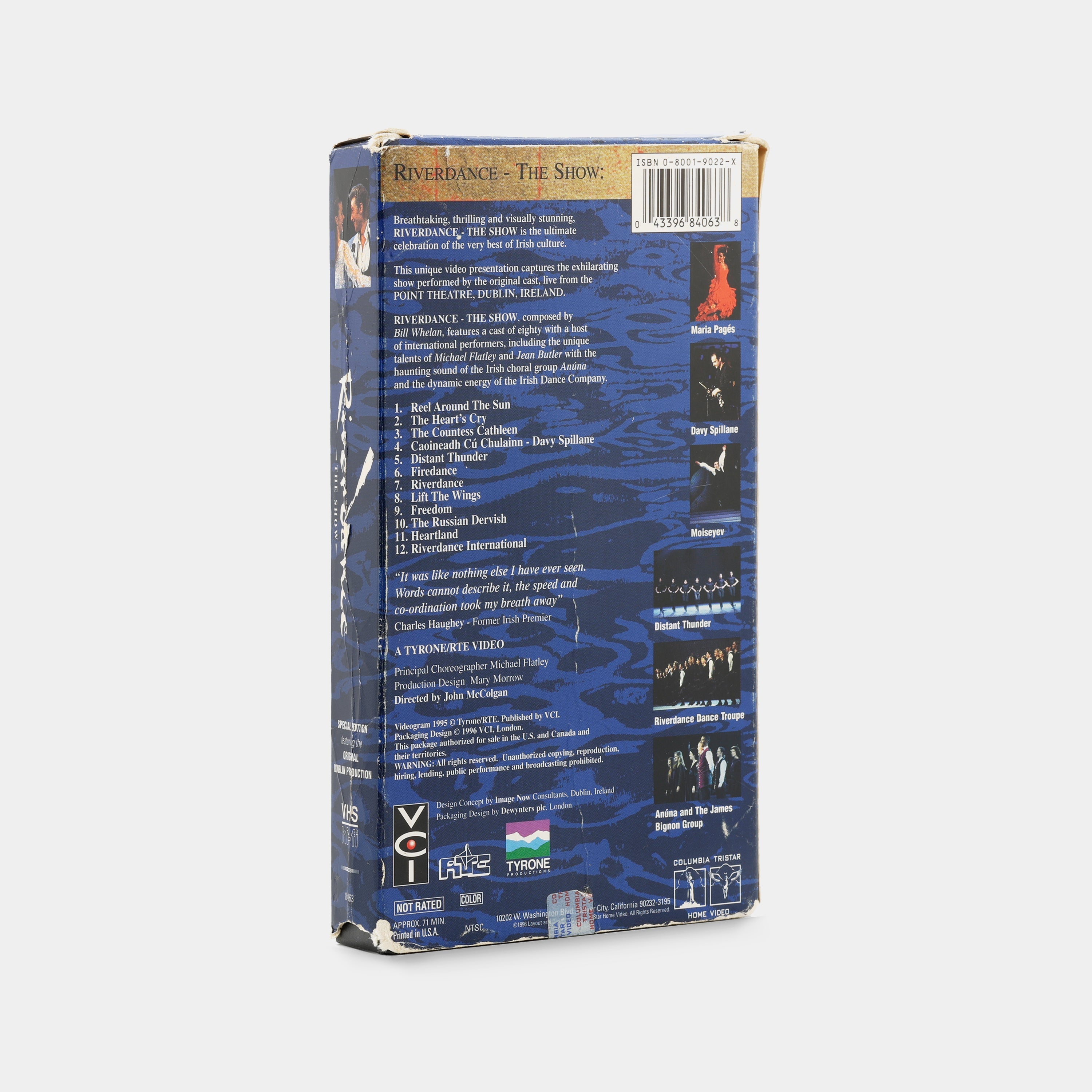 Riverdance: The Show VHS Tape