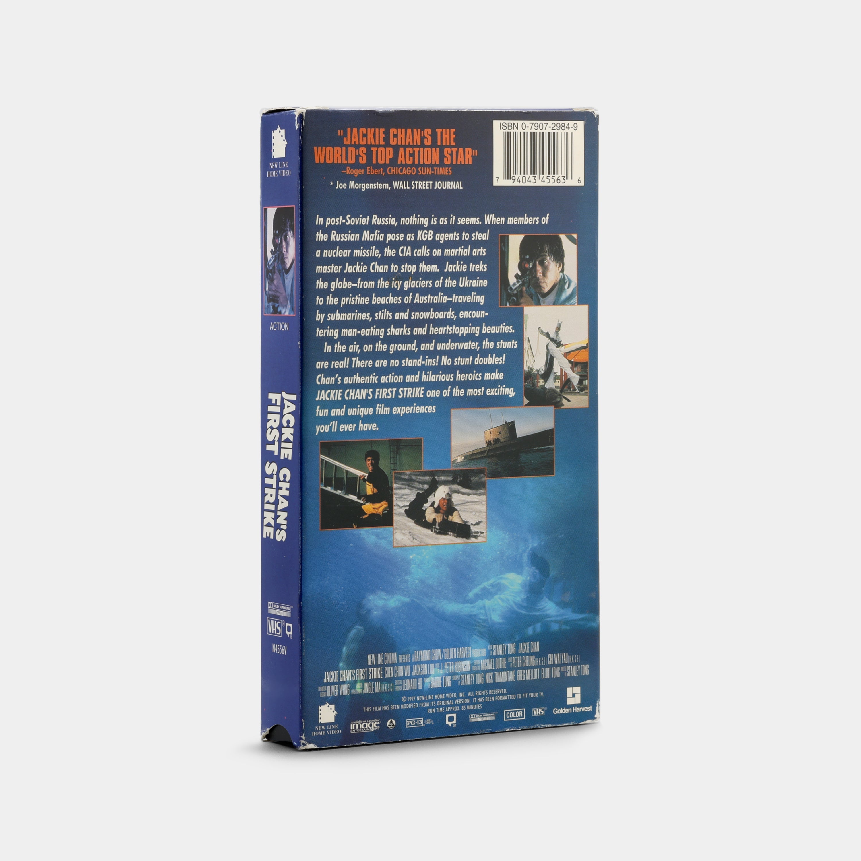 Jackie Chan's First Strike VHS Tape