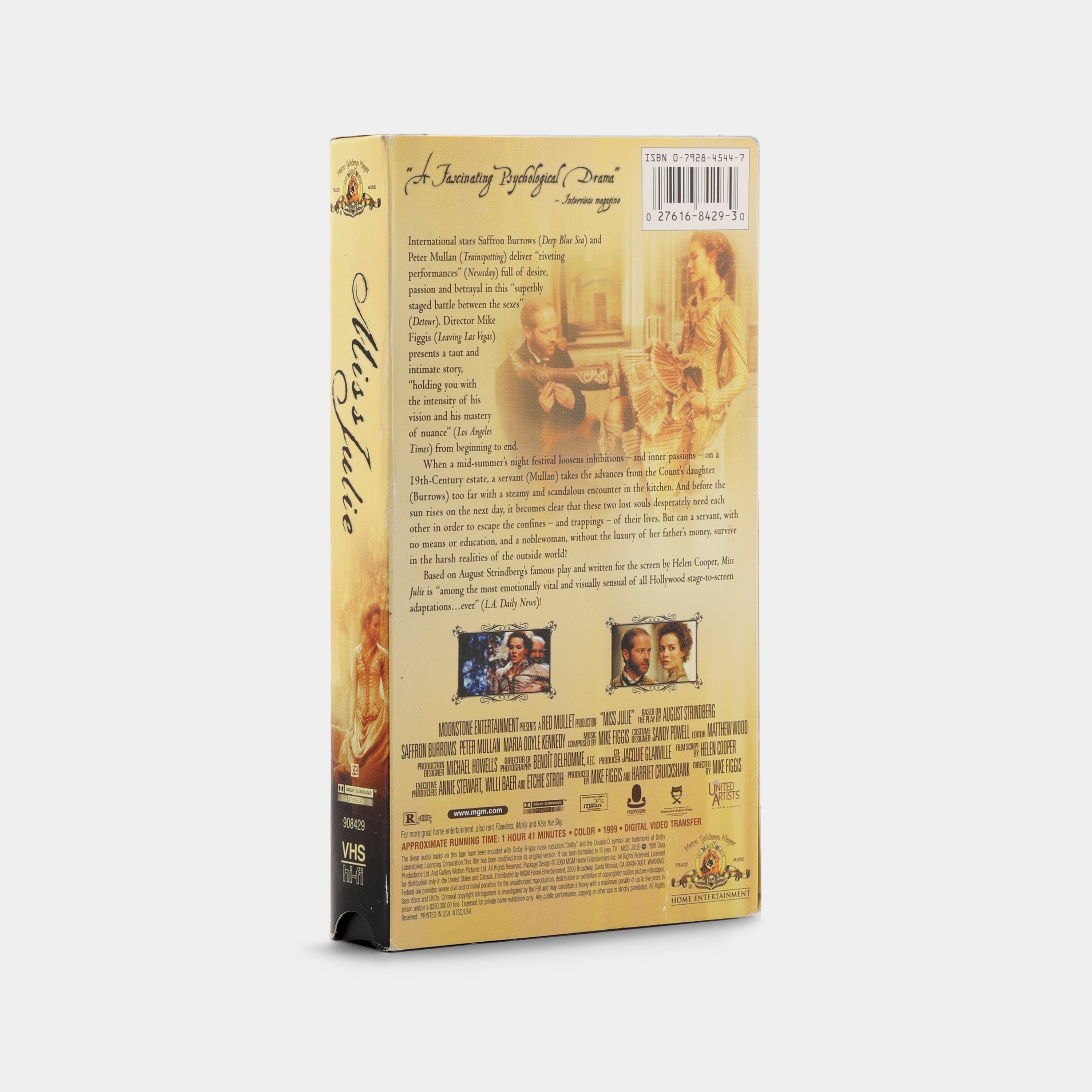 Miss Julie VHS Tape