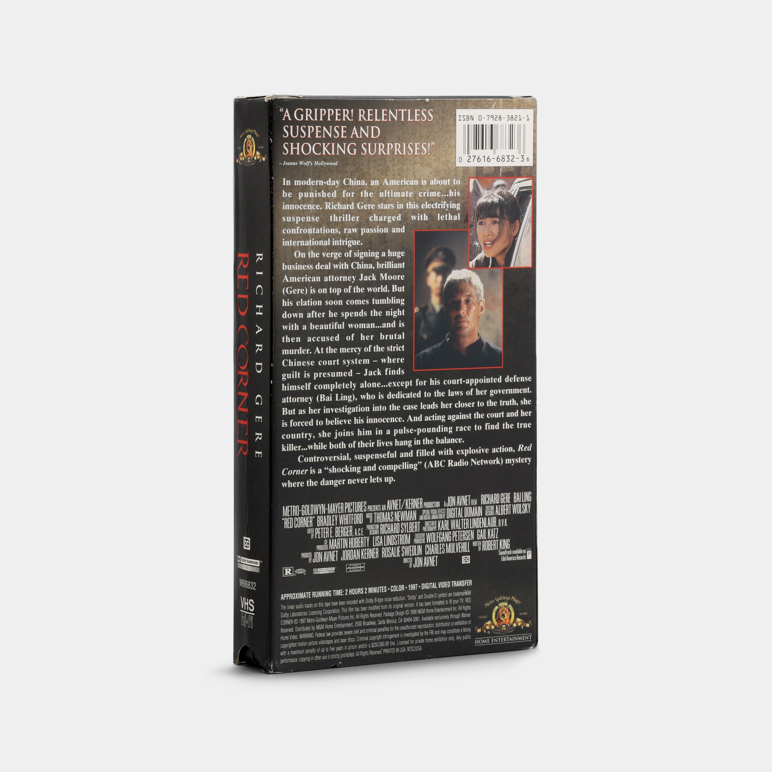 Red Corner VHS Tape