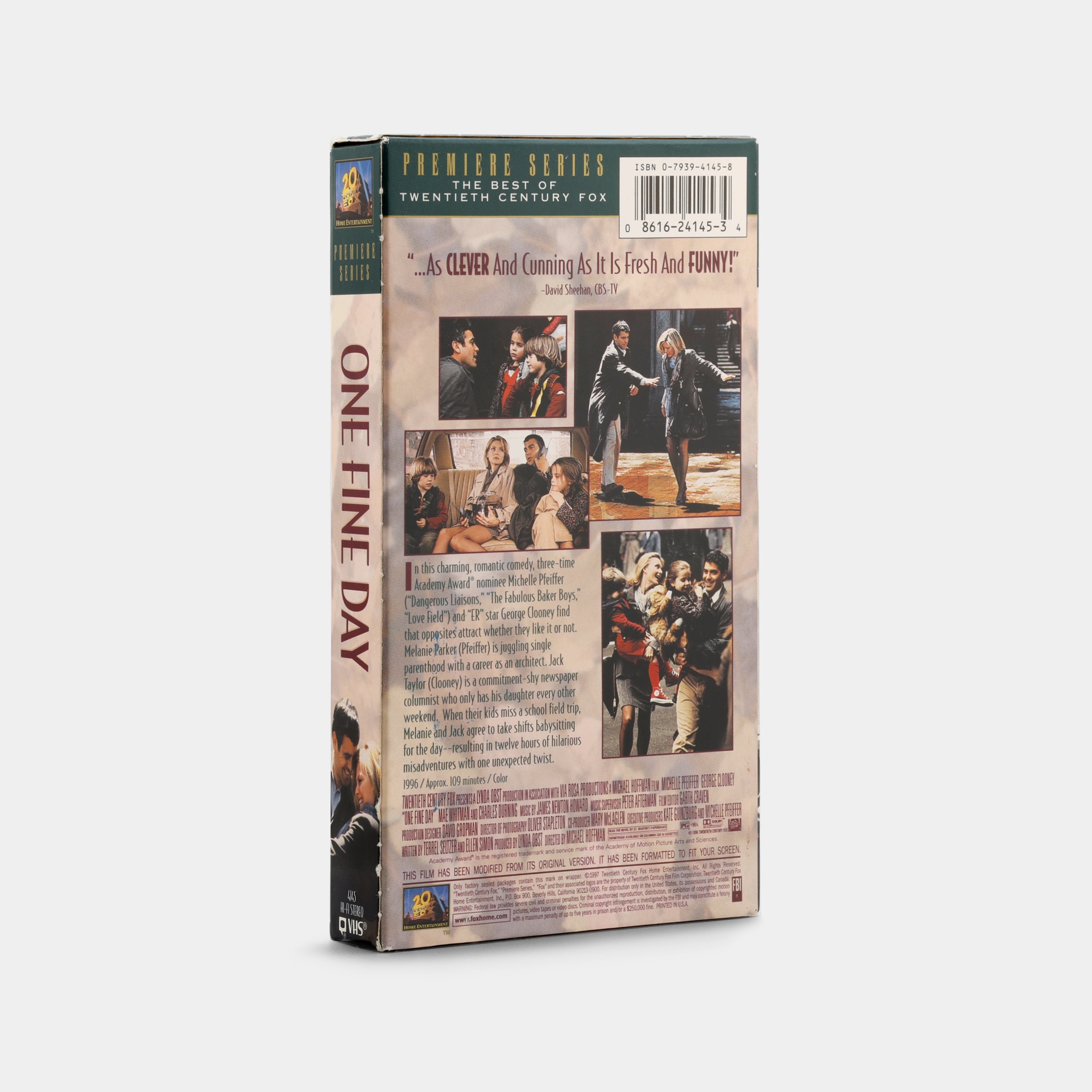 One Fine Day VHS Tape