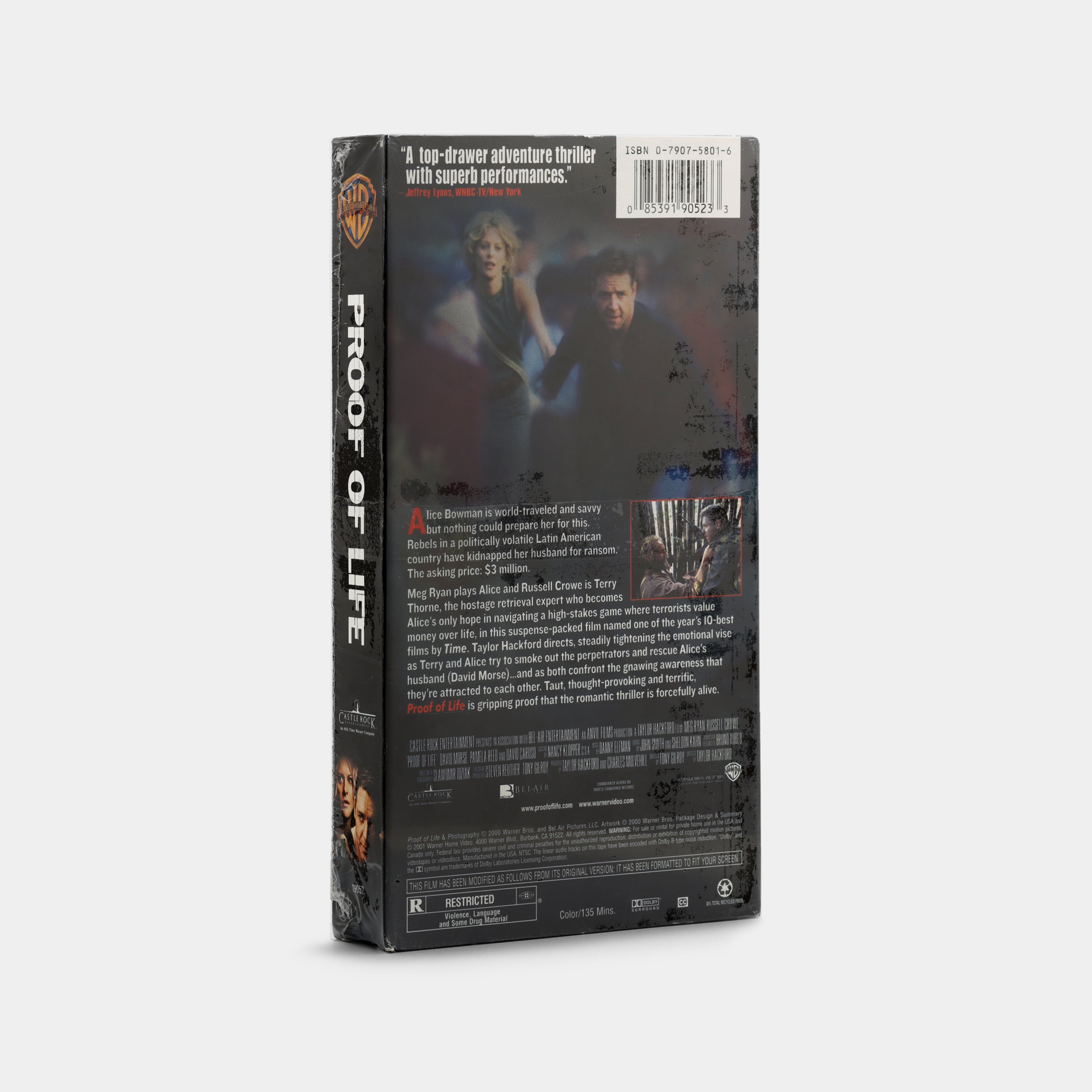 Proof of Life (Sealed) VHS Tape