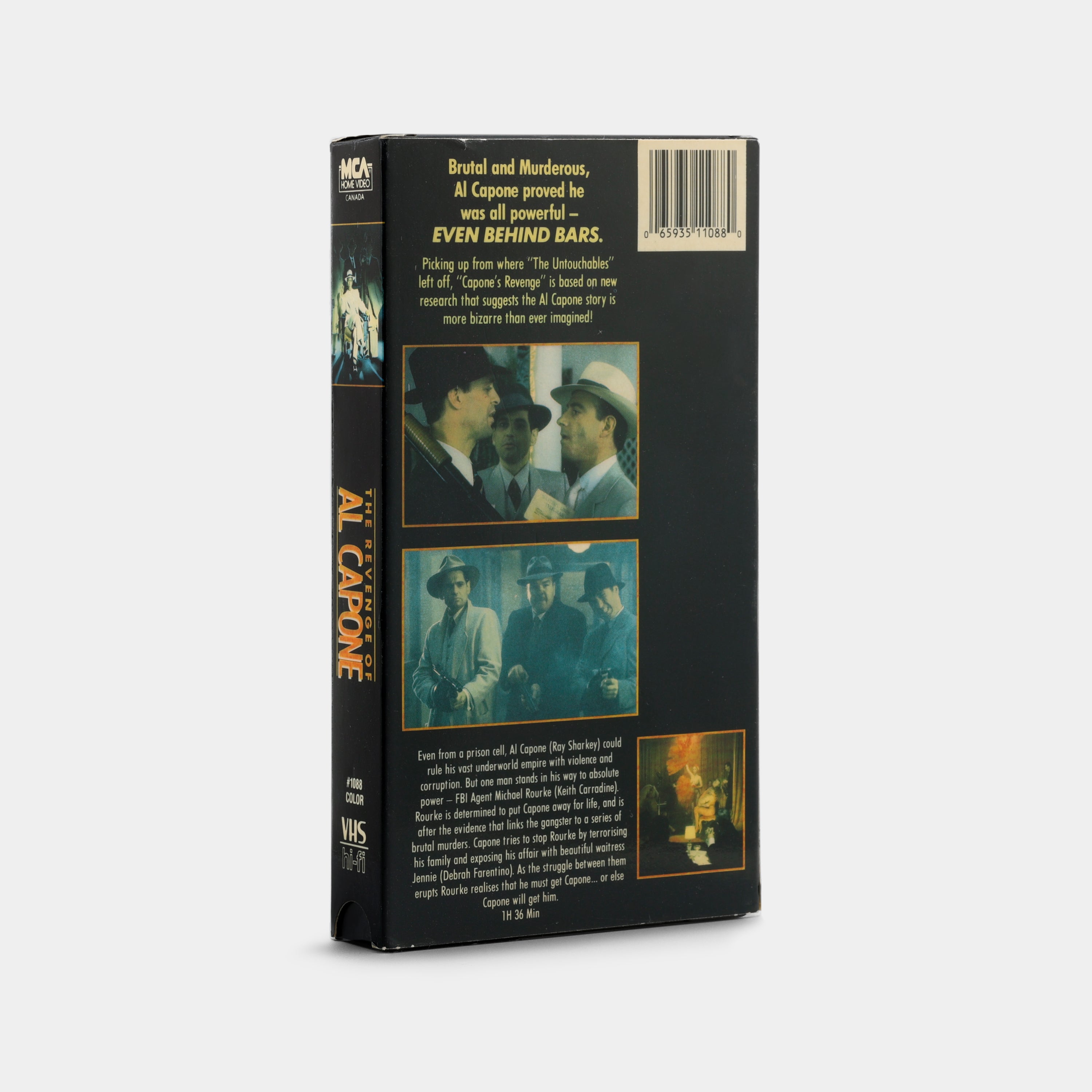The Revenge of Al Capone VHS Tape