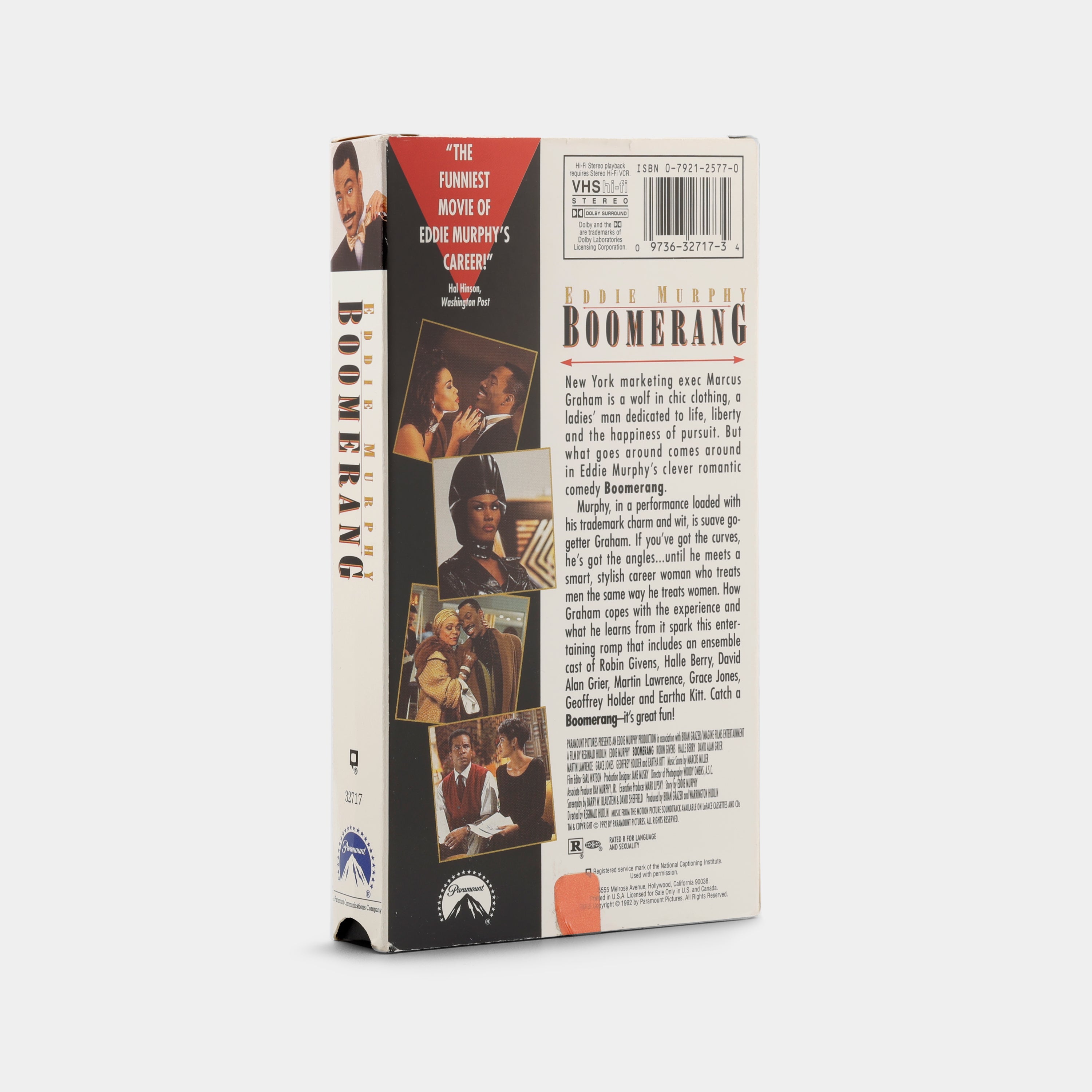 Boomerang VHS Tape