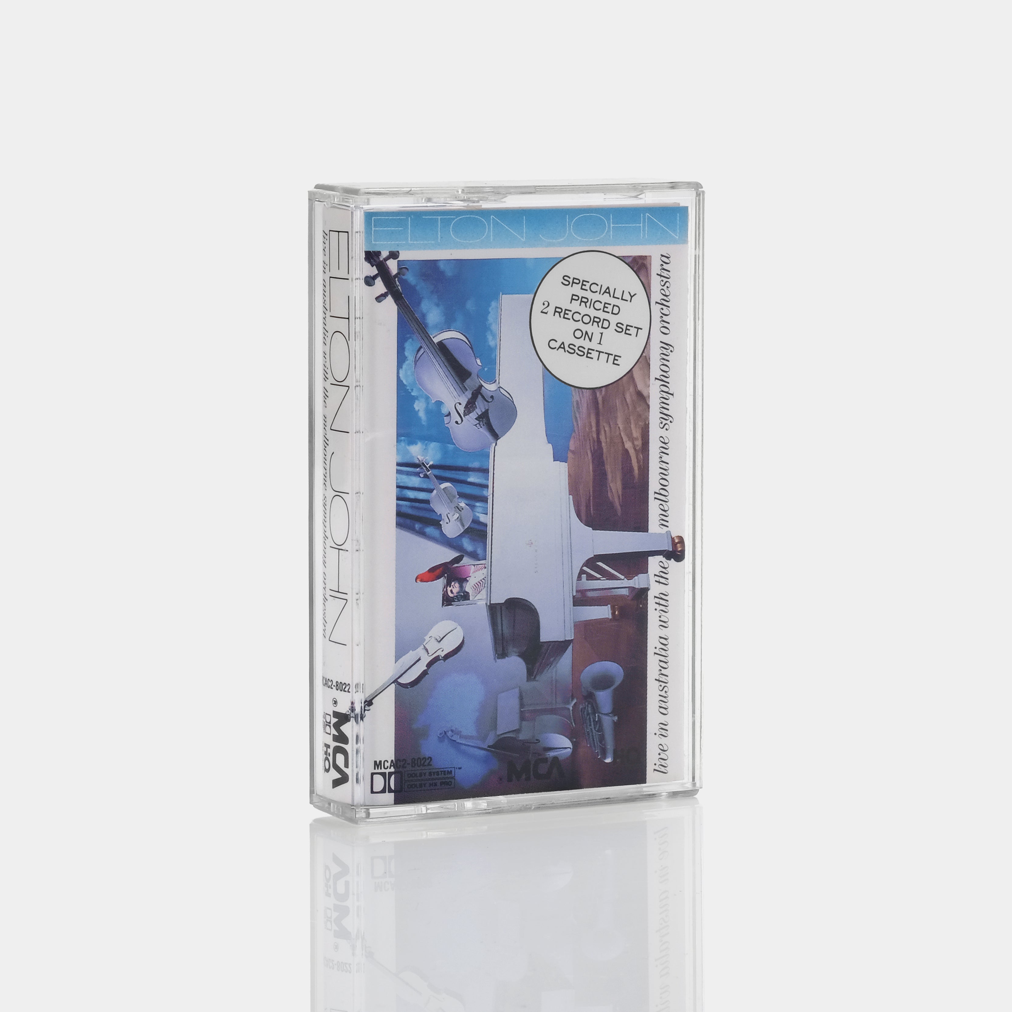 Elton John - Live In Australia With The Melbourne Symphony Orchestra Cassette Tape