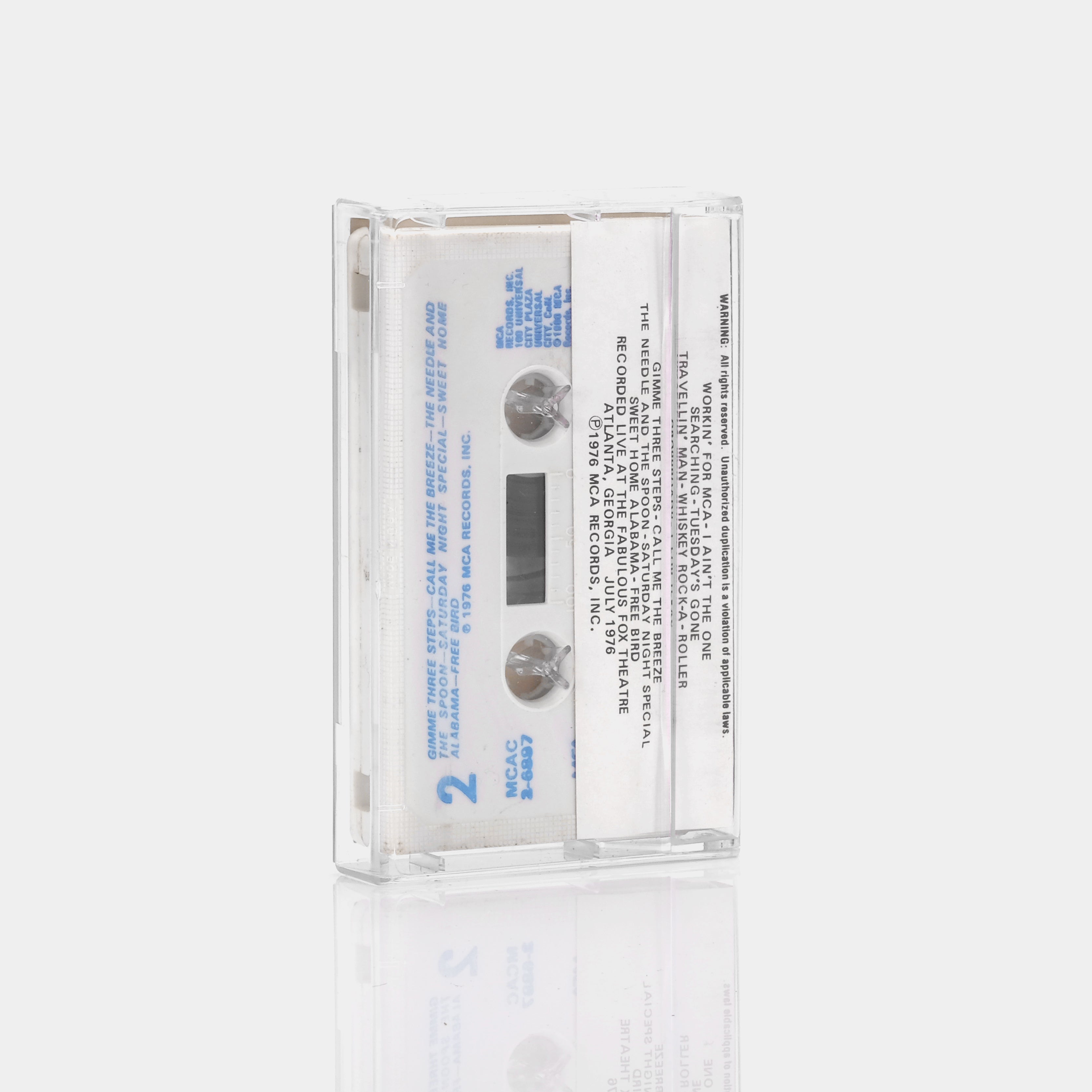 Lynyrd Skynyrd - One More From The Road Cassette Tape