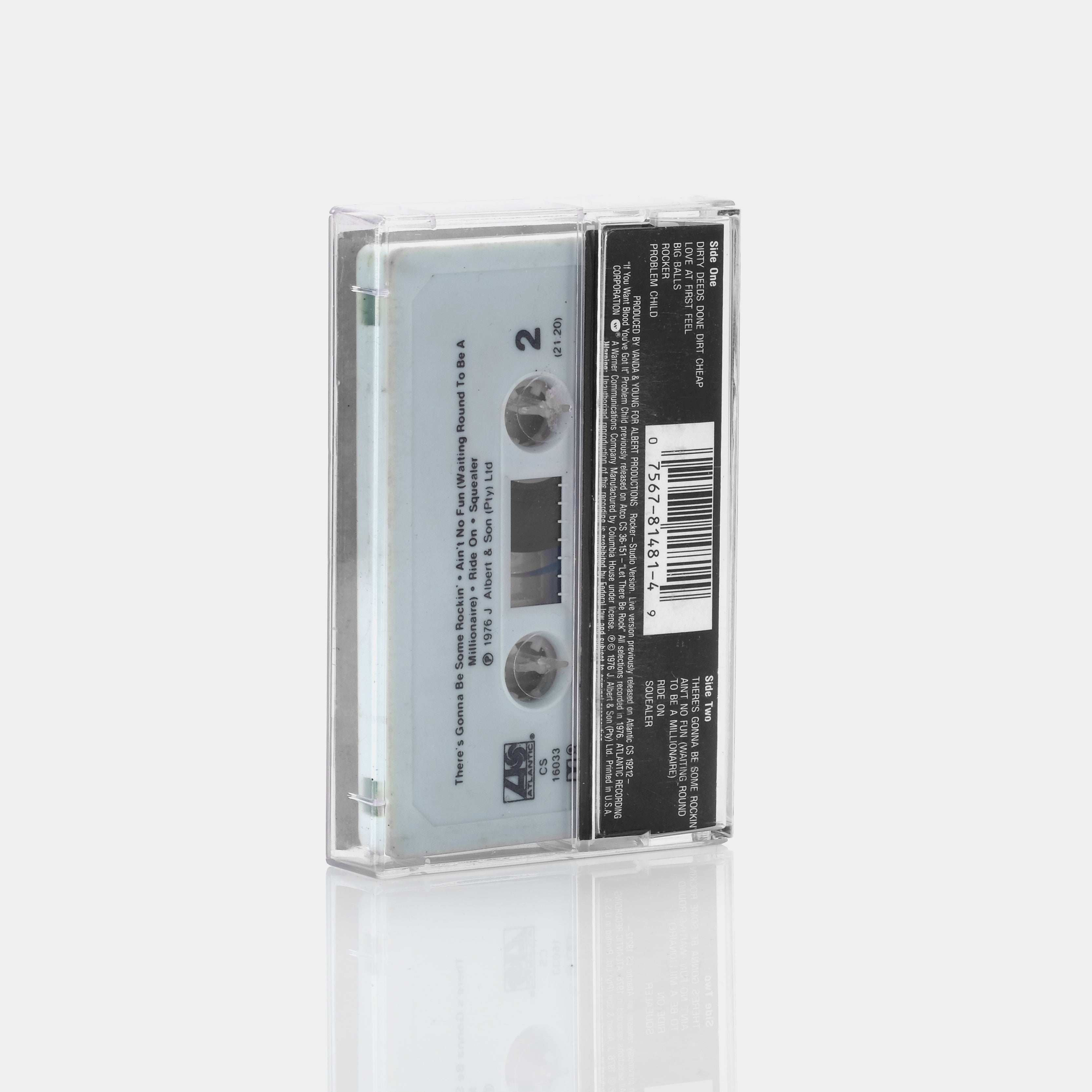AC/DC - Dirty Deeds Done Dirt Cheap Cassette Tape