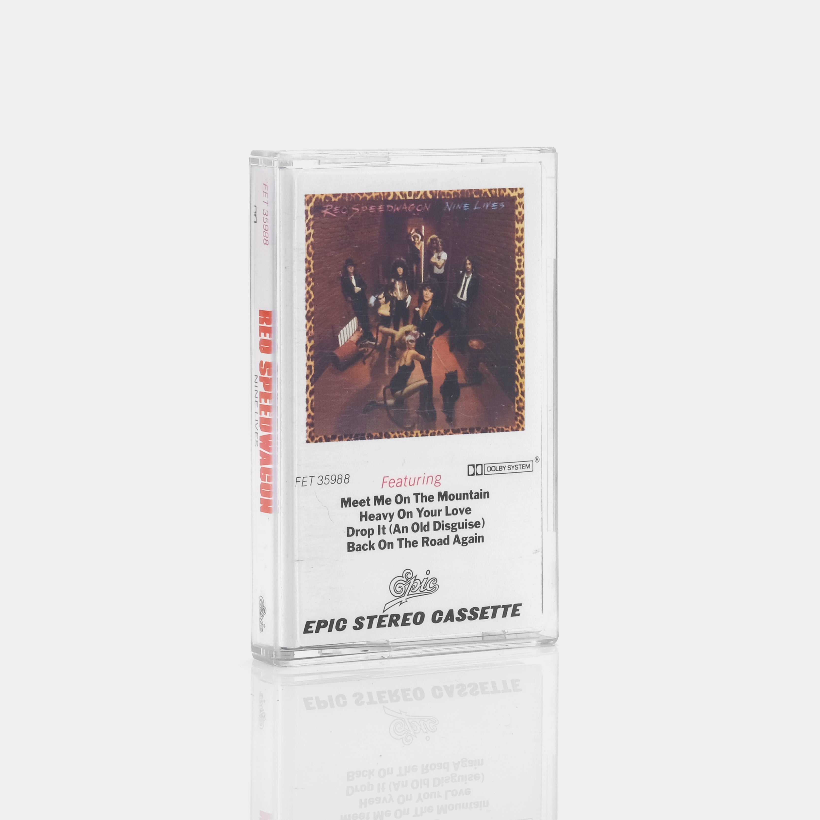 REO Speedwagon - Nine Lives Cassette Tape