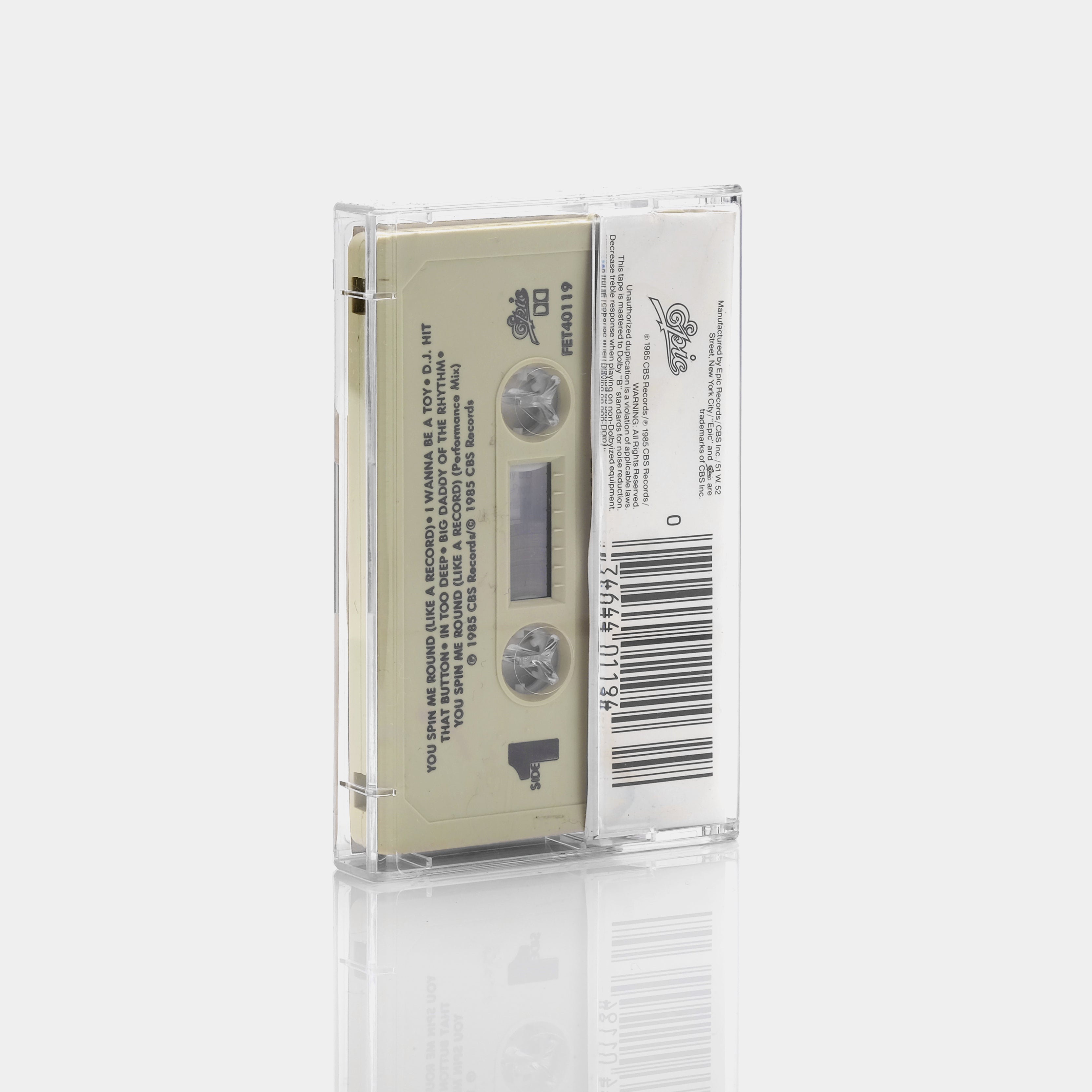 Dead Or Alive - Youthquake Cassette Tape